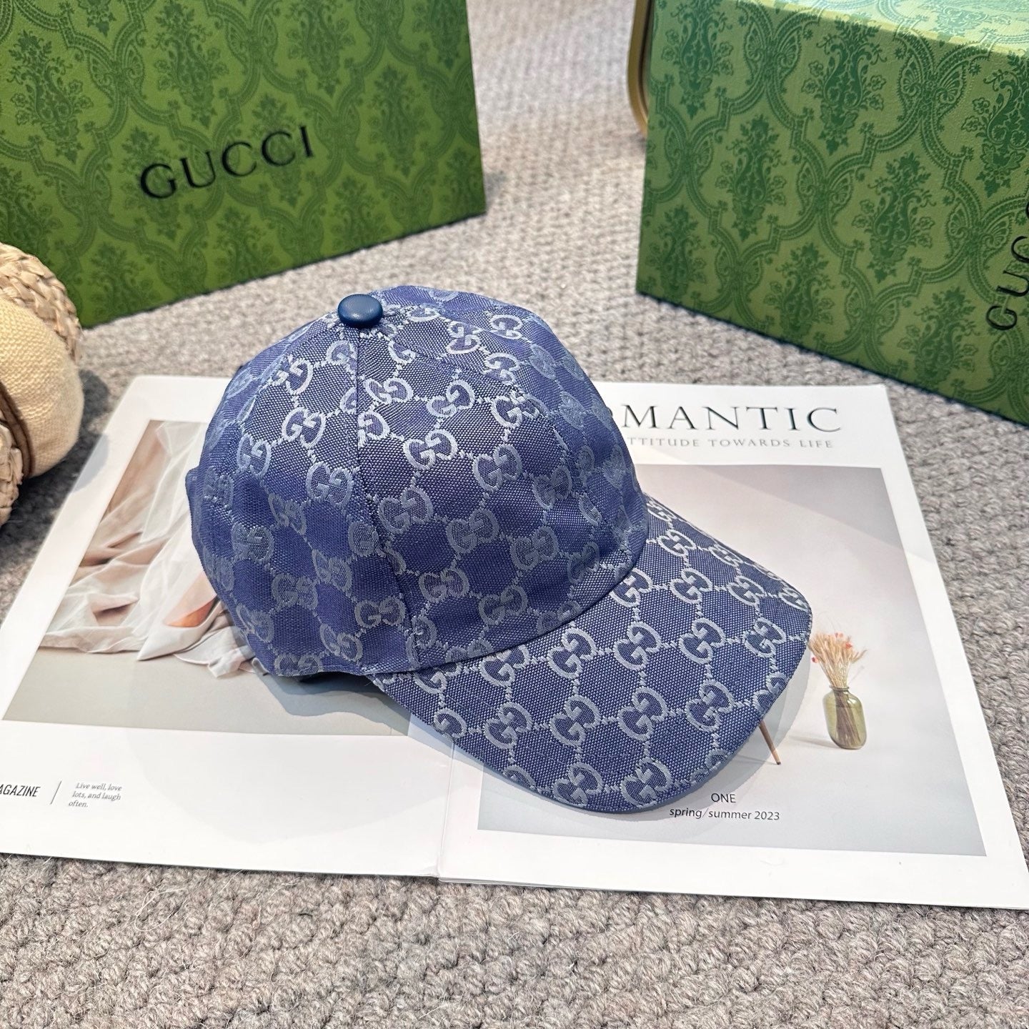 Blue Cap - FashionHype.xyz