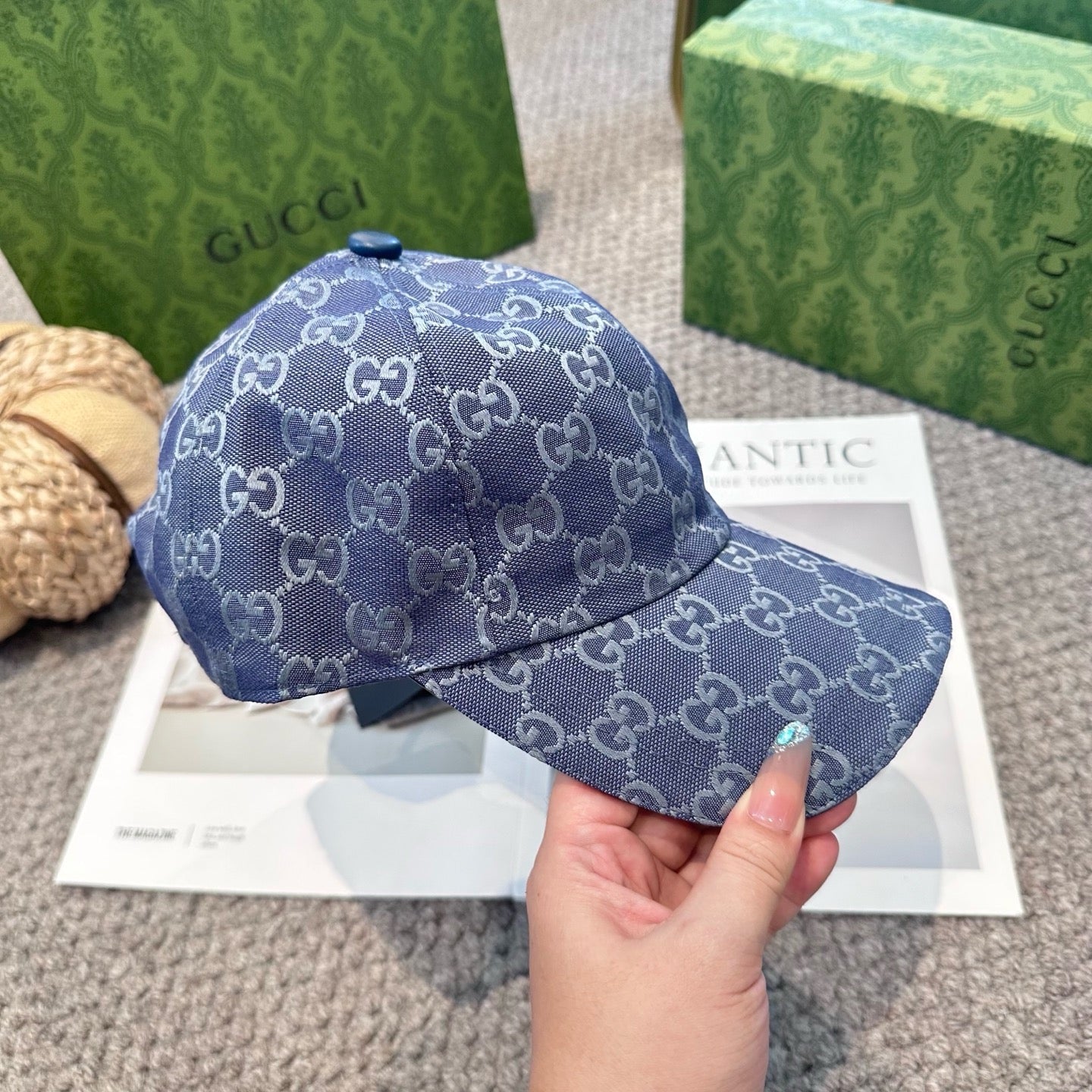 Blue Cap - FashionHype.xyz