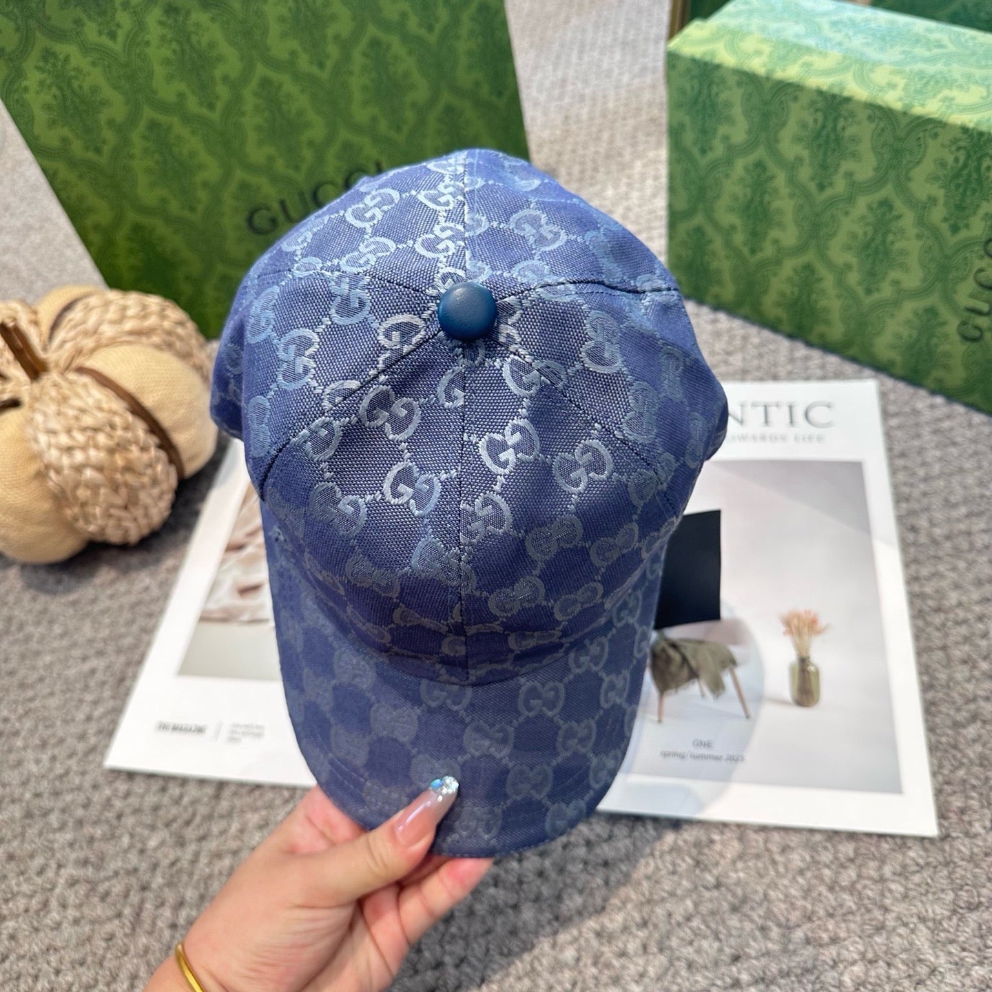 Blue Cap - FashionHype.xyz