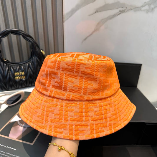 Black and Orange Hat - FashionHype.xyz