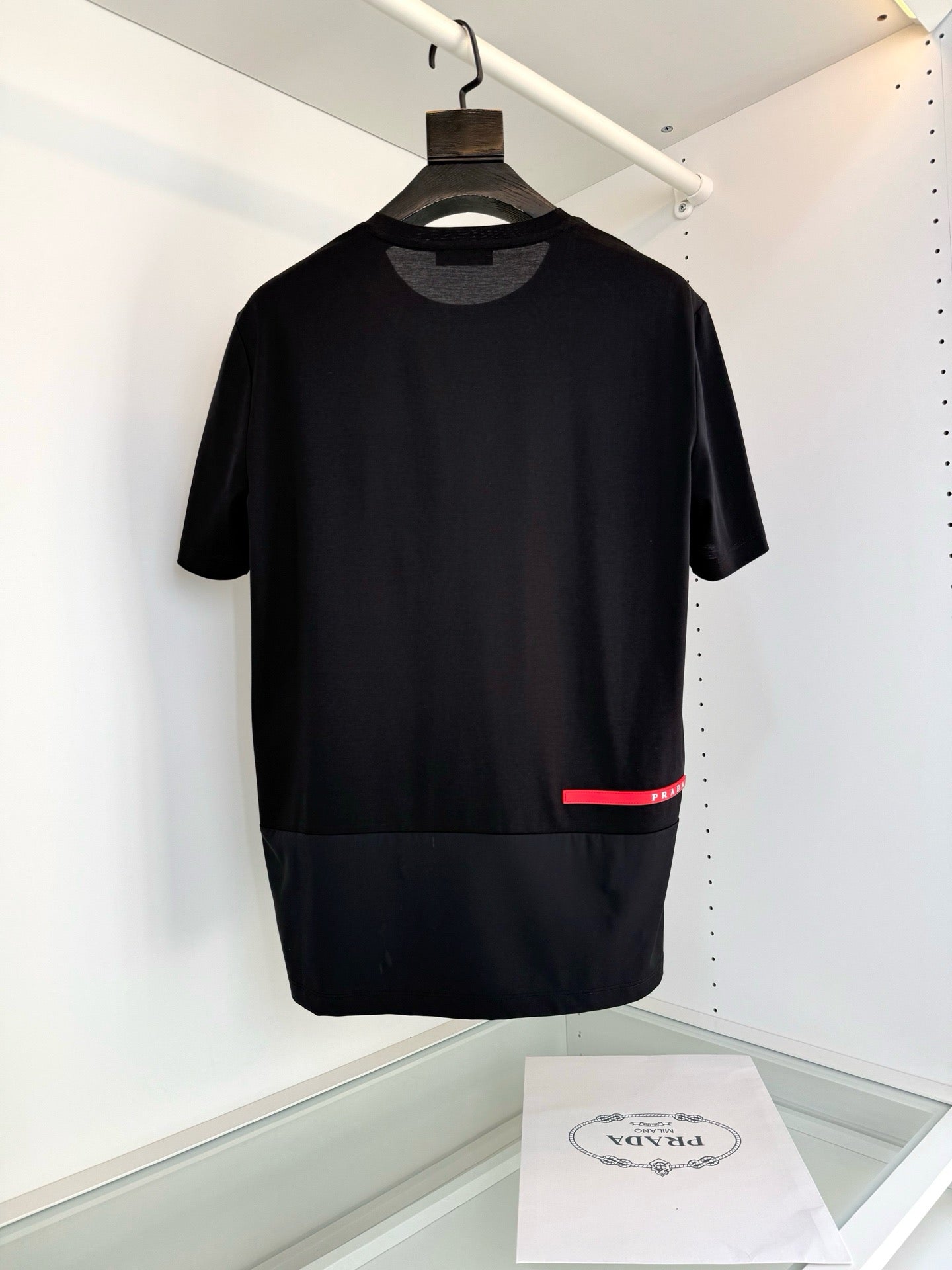 White and Black T-Shirt - FashionHype.xyz