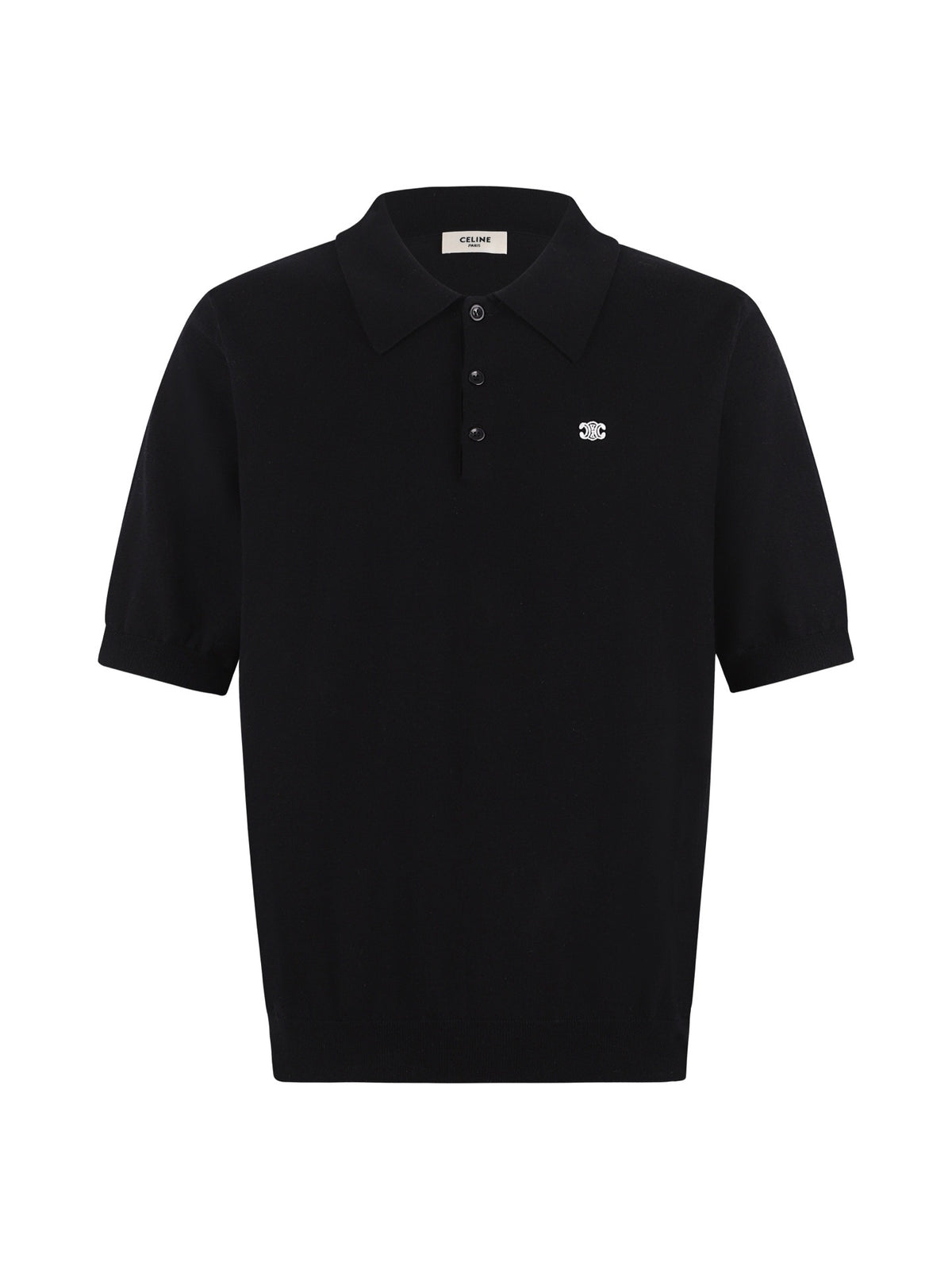 Grey and Black Polo - Size M