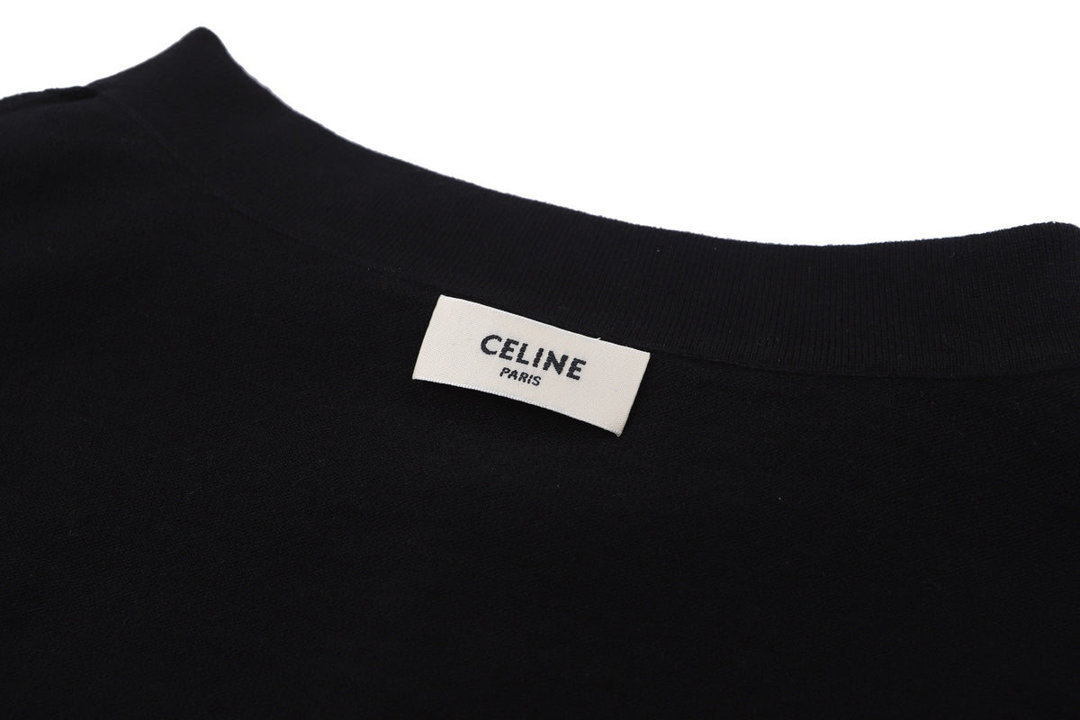 Grey and Black Polo - Size M