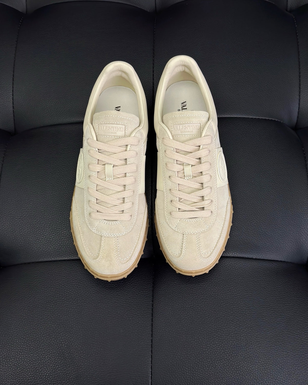 Grey brown Shoes