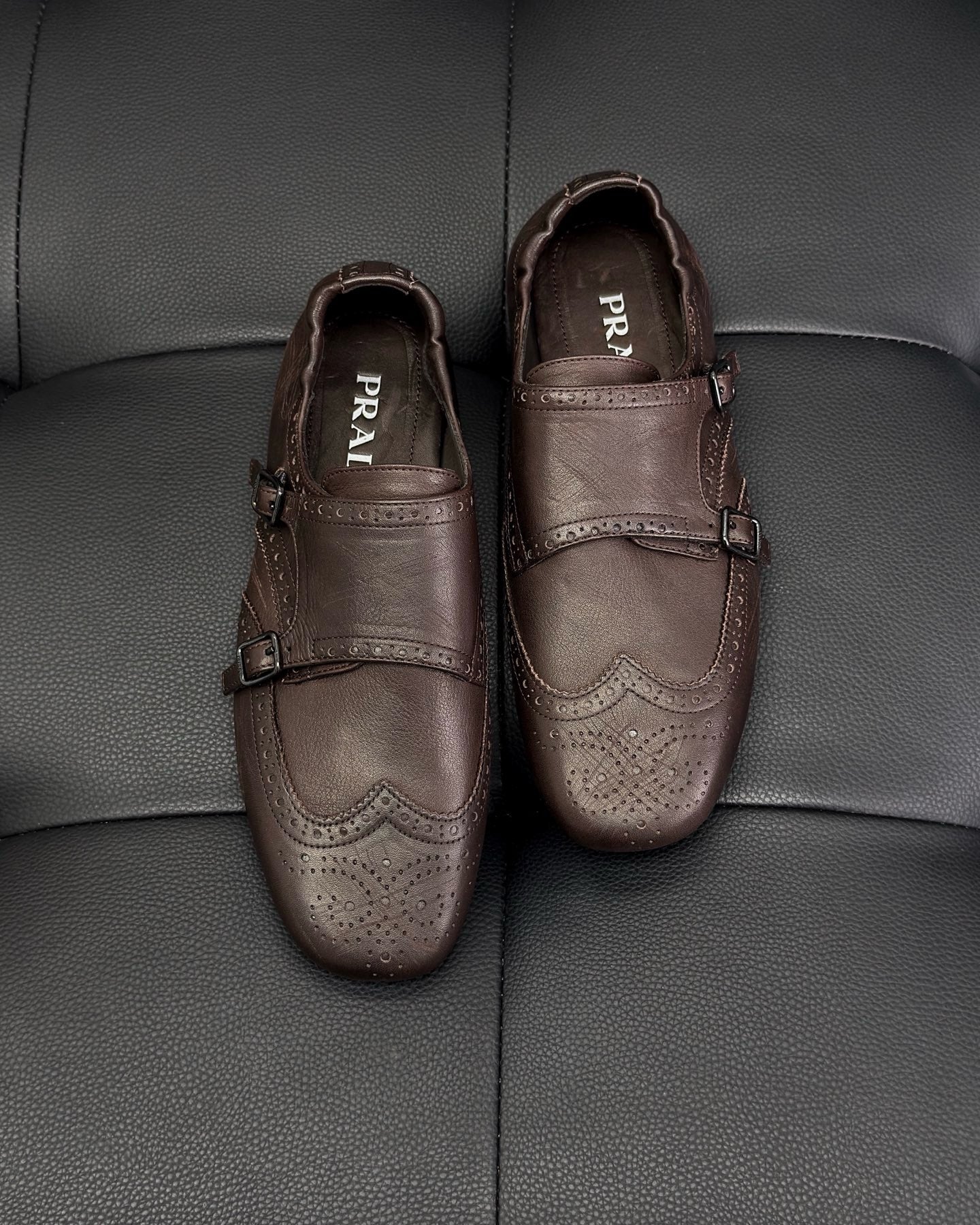 Brown and Black Shoes