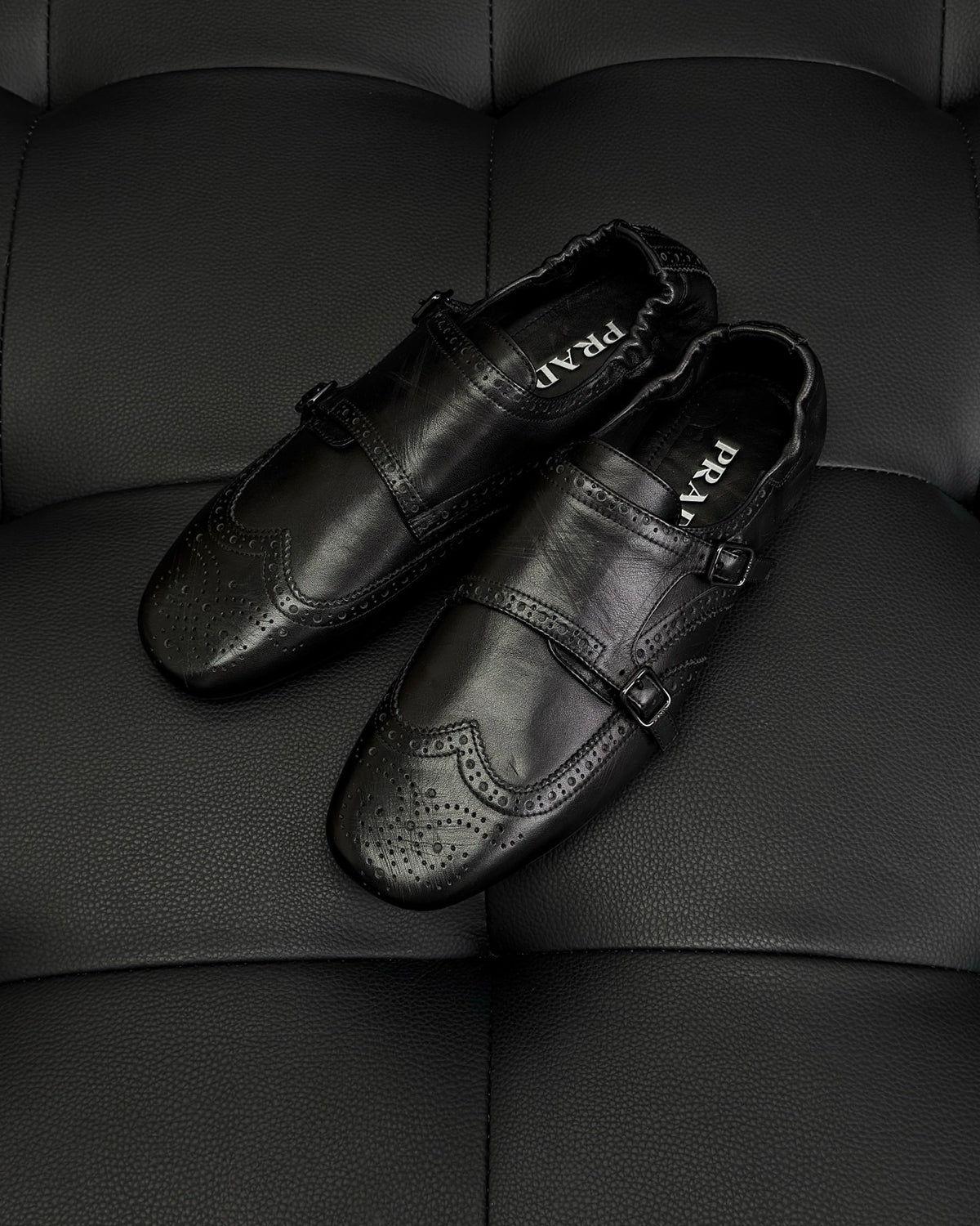 Dark brown and Black Shoes