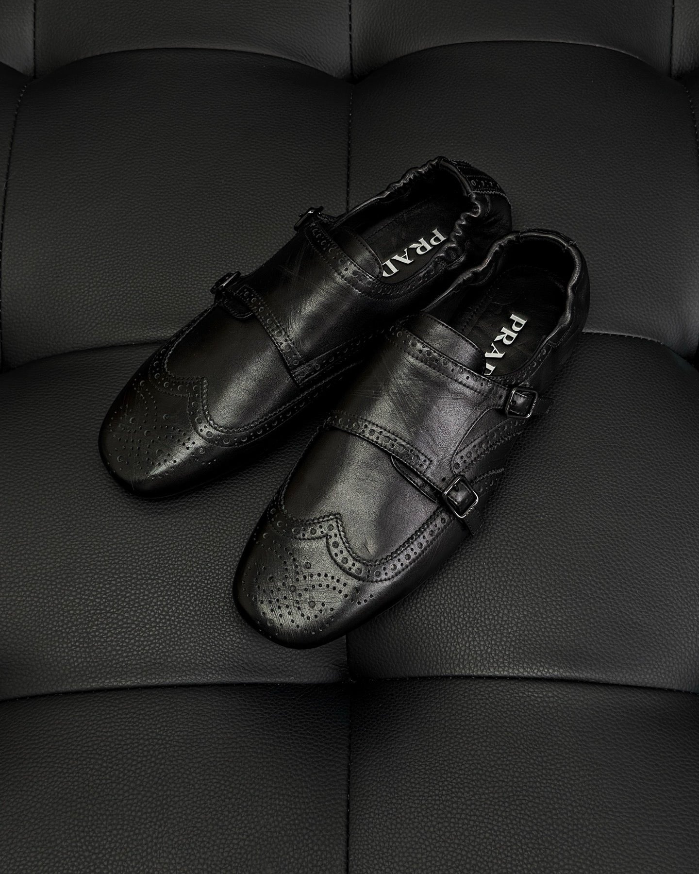 Brown and Black Shoes