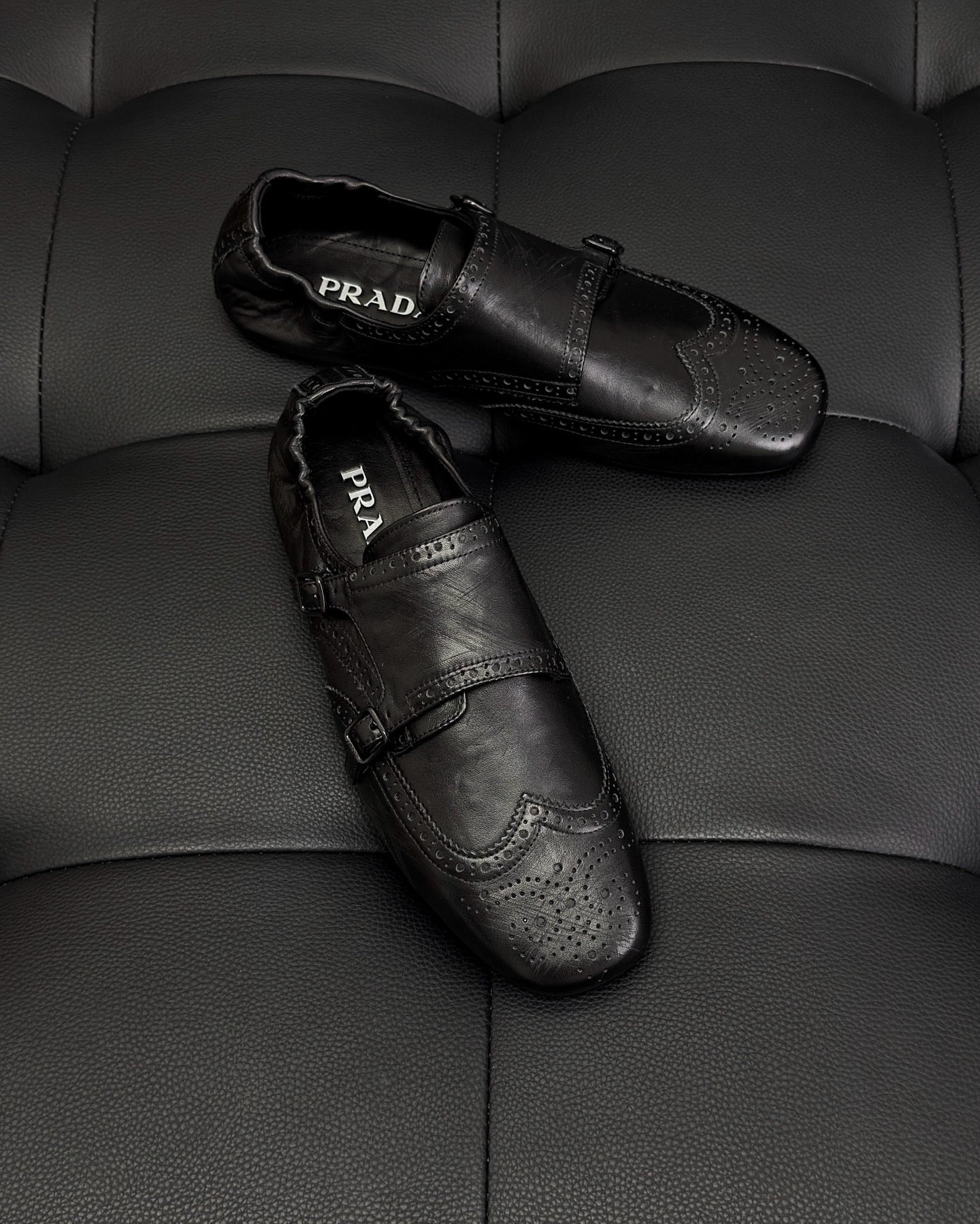 Brown and Black Shoes