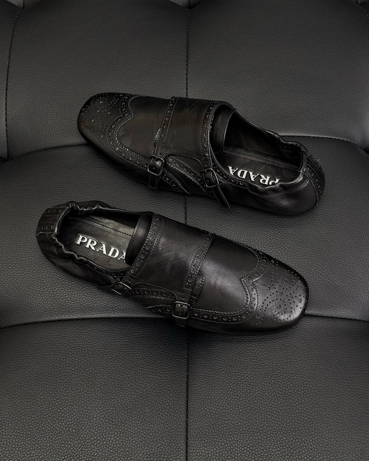 Dark brown and Black Shoes