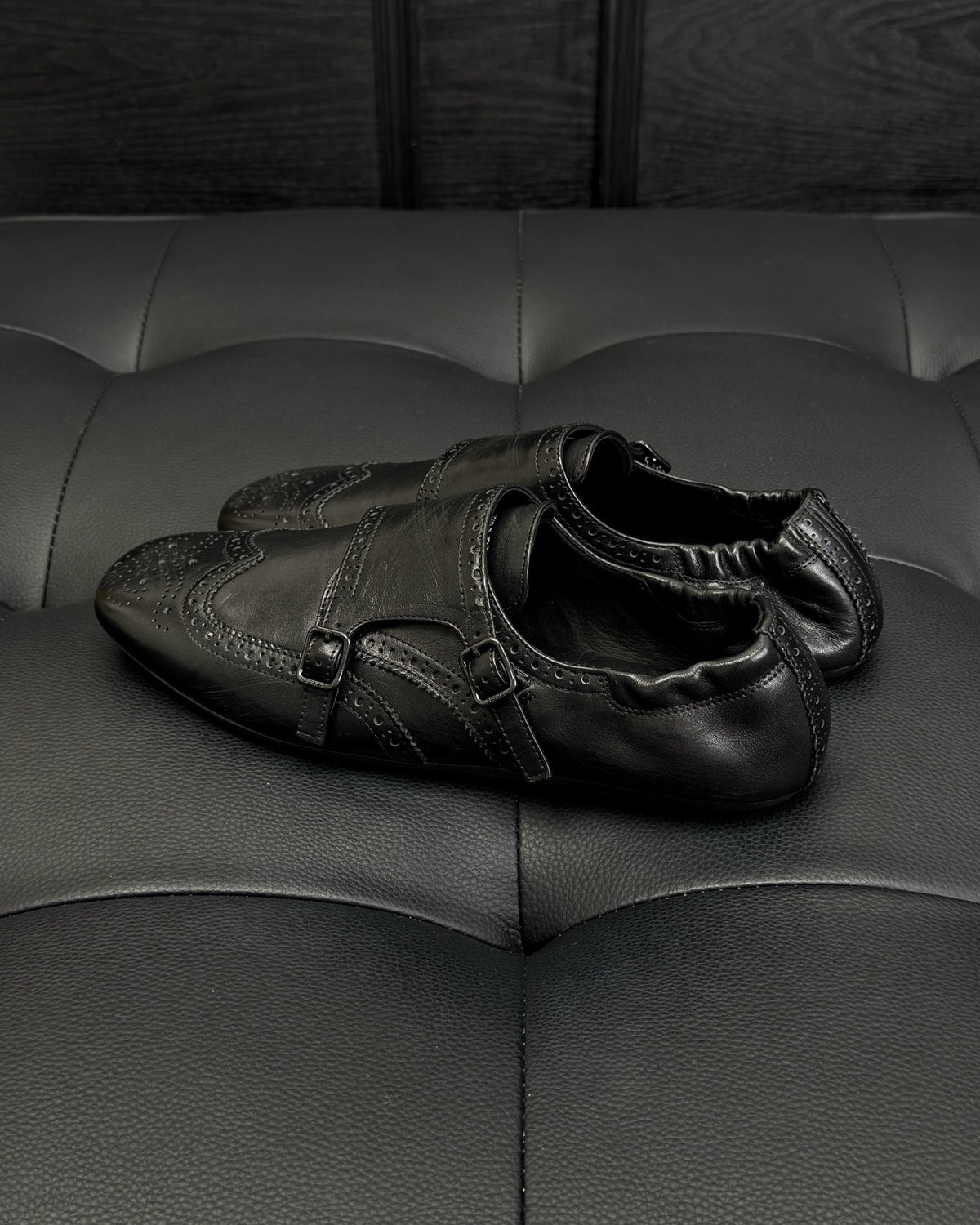 Dark brown and Black Shoes