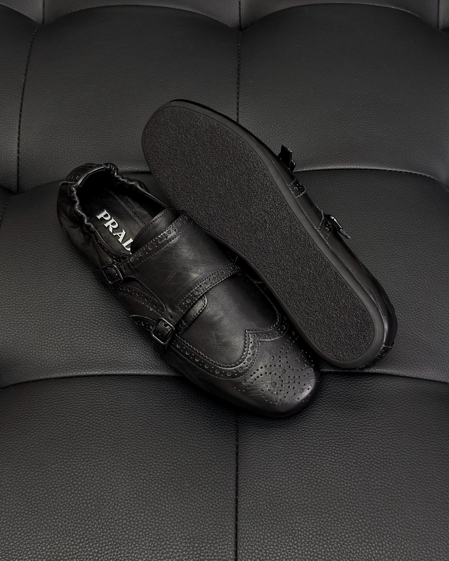 Brown and Black Shoes