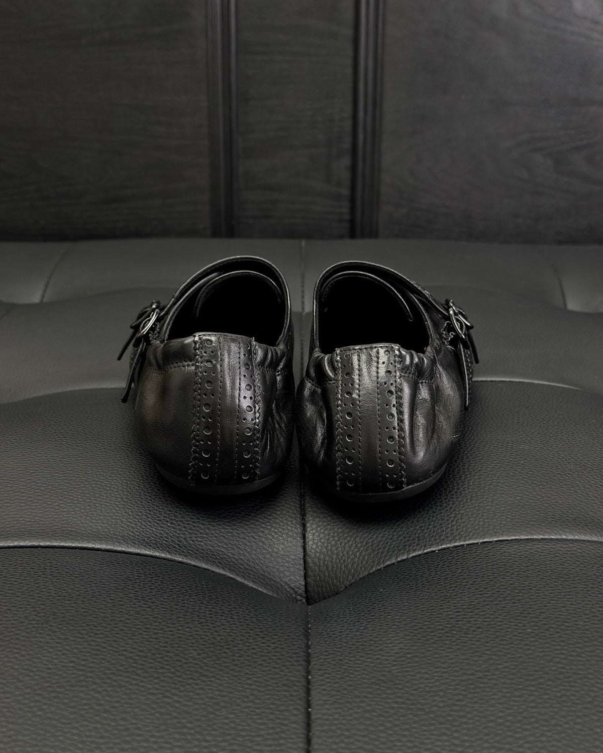 Dark brown and Black Shoes