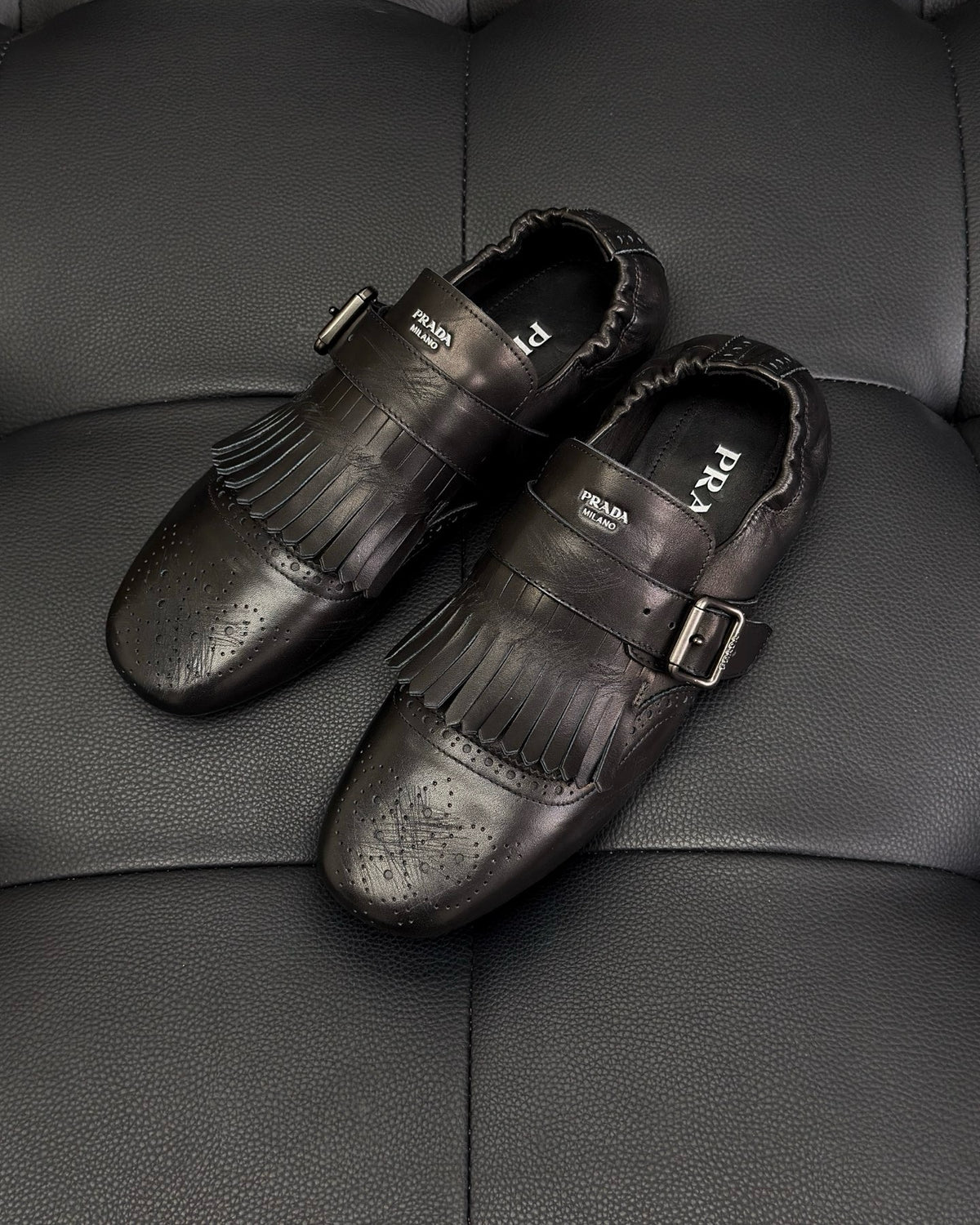 Dark brown and Black Shoes