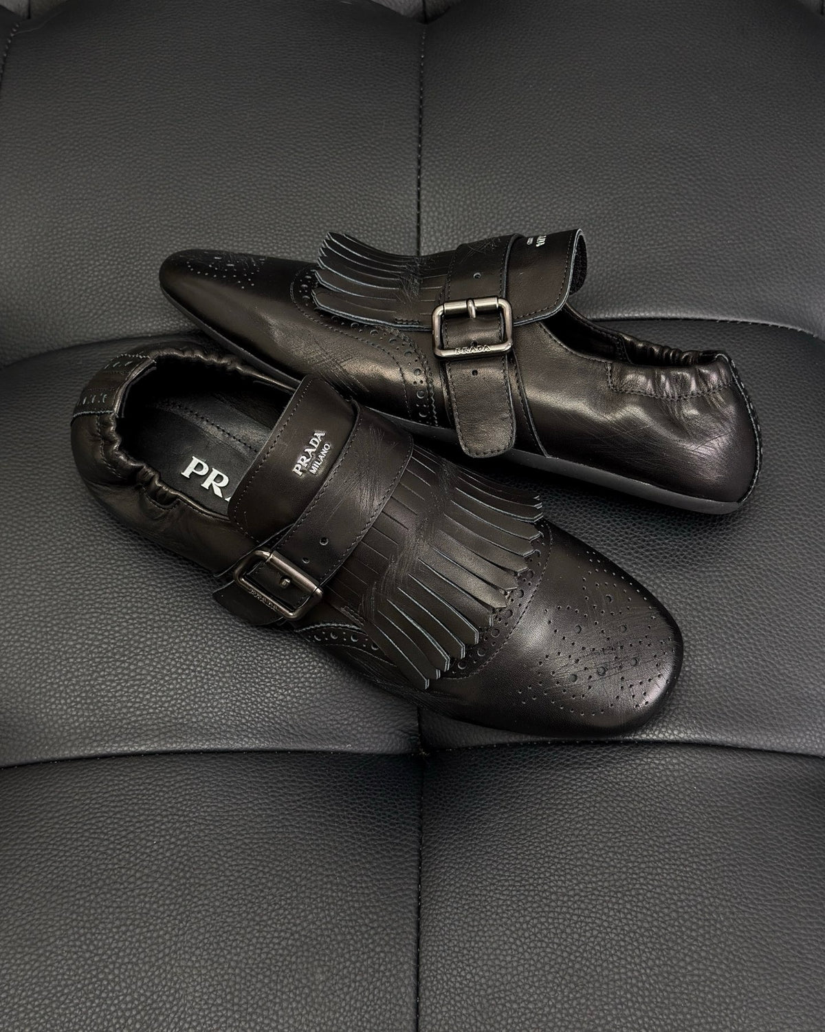 Dark brown and Black Shoes