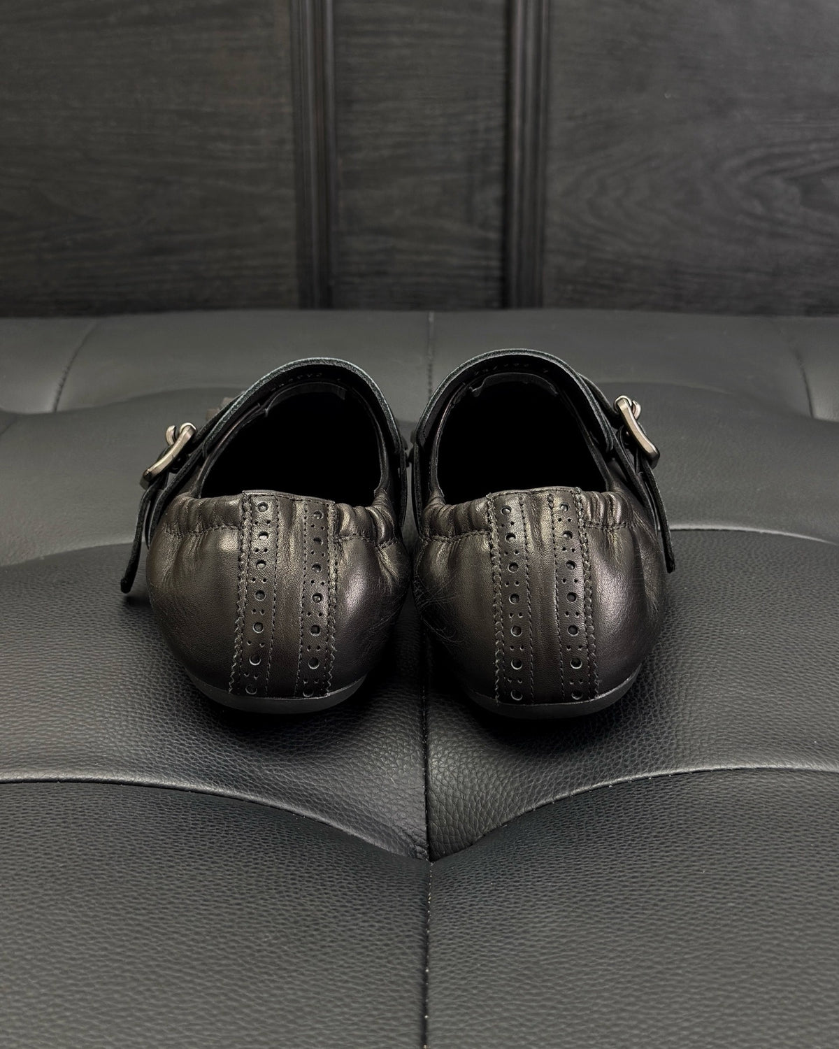 Dark brown and Black Shoes