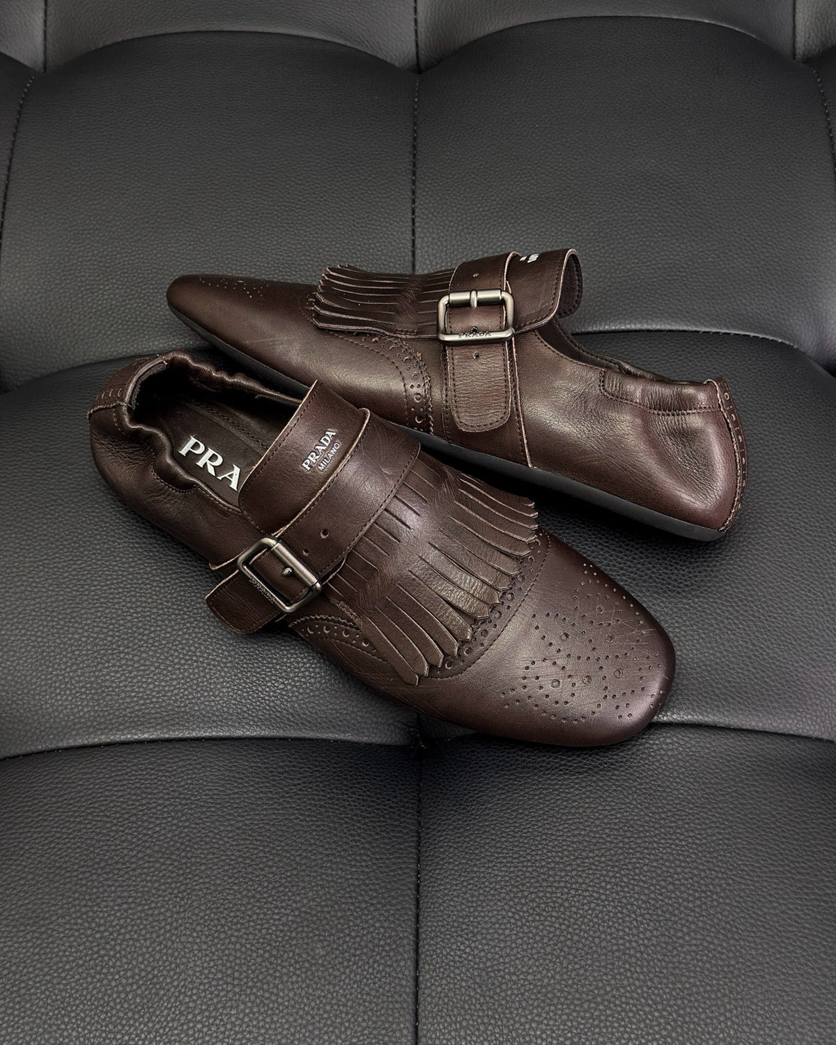 Dark brown and Black Shoes