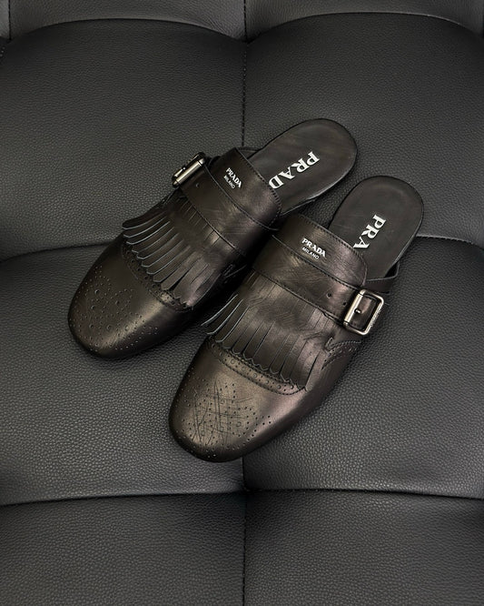 Black and Dark brown Shoes - FashionHype.xyz