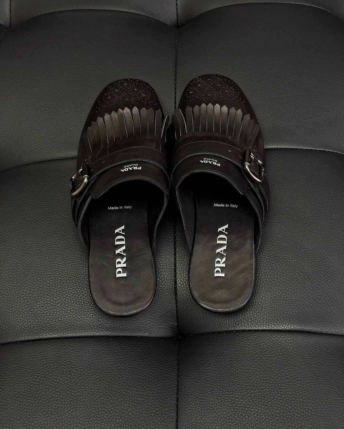 Black and Dark brown Shoes - FashionHype.xyz