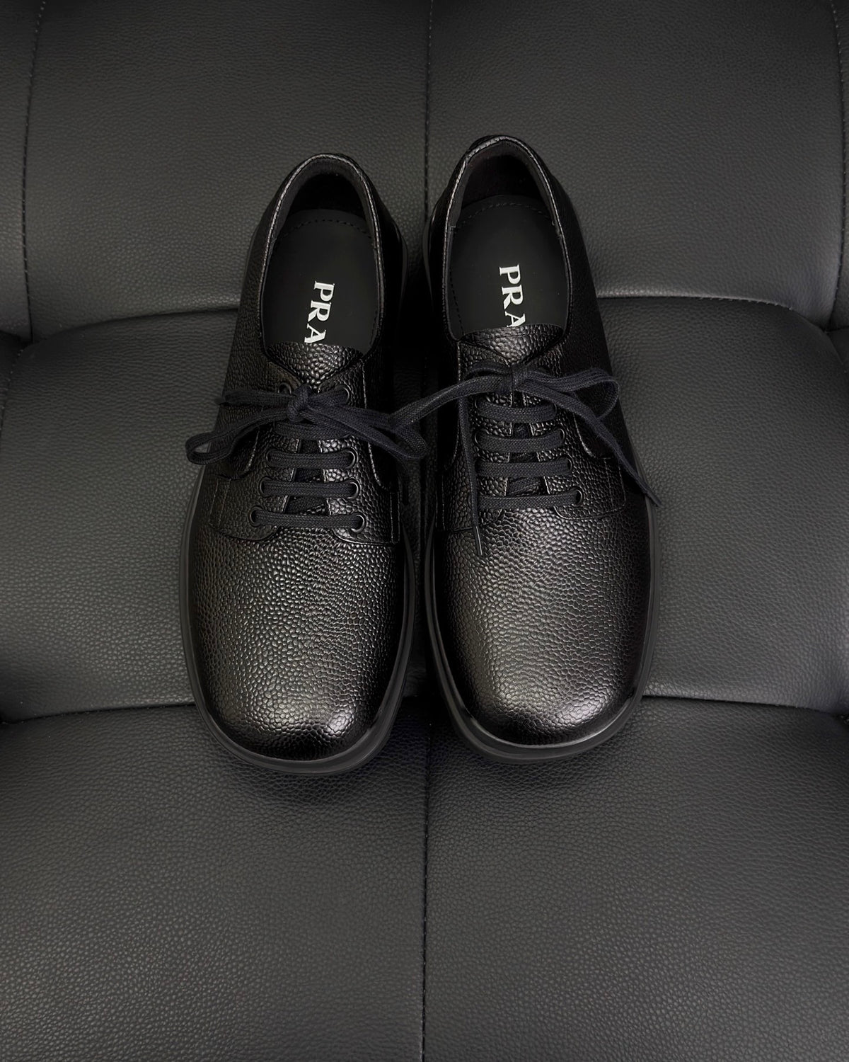 Black and Mustard Shoes