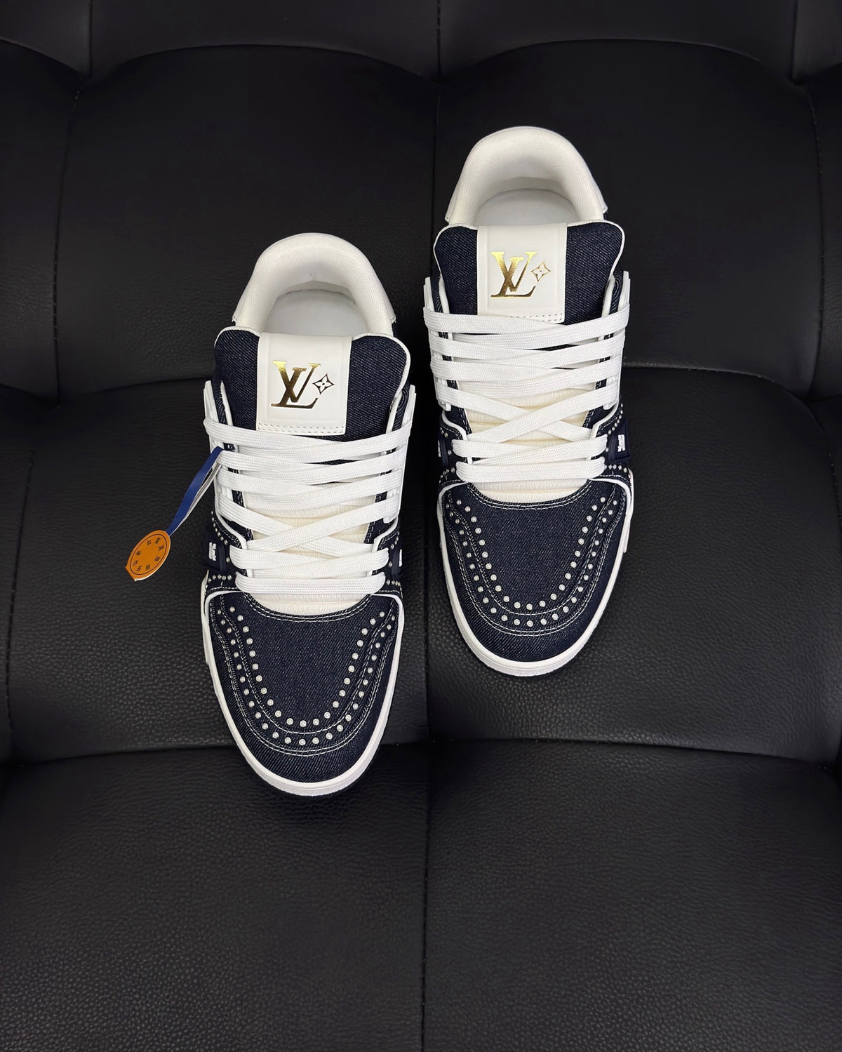 Dark grey white Shoes