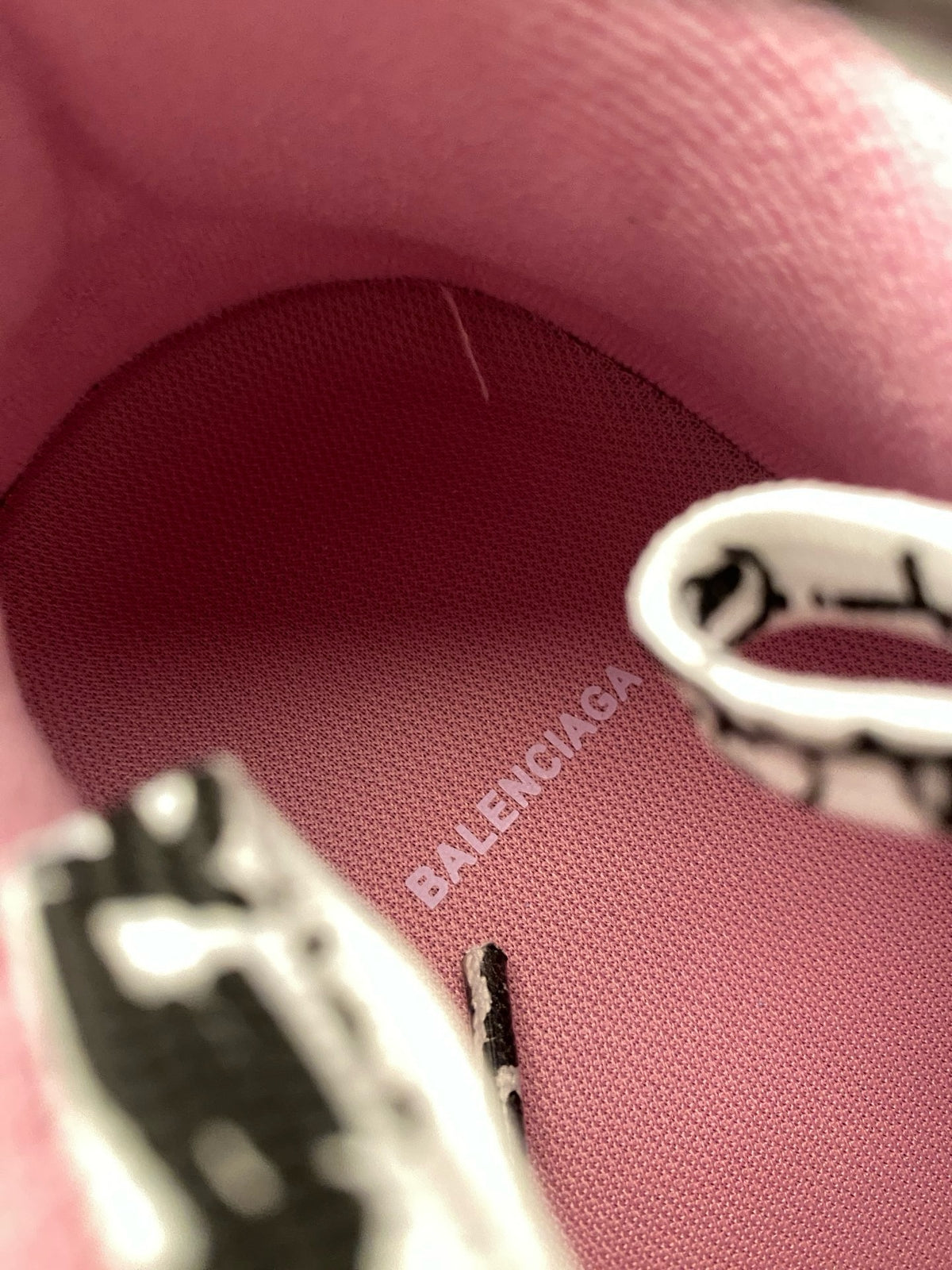 Blue and Pink Shoes