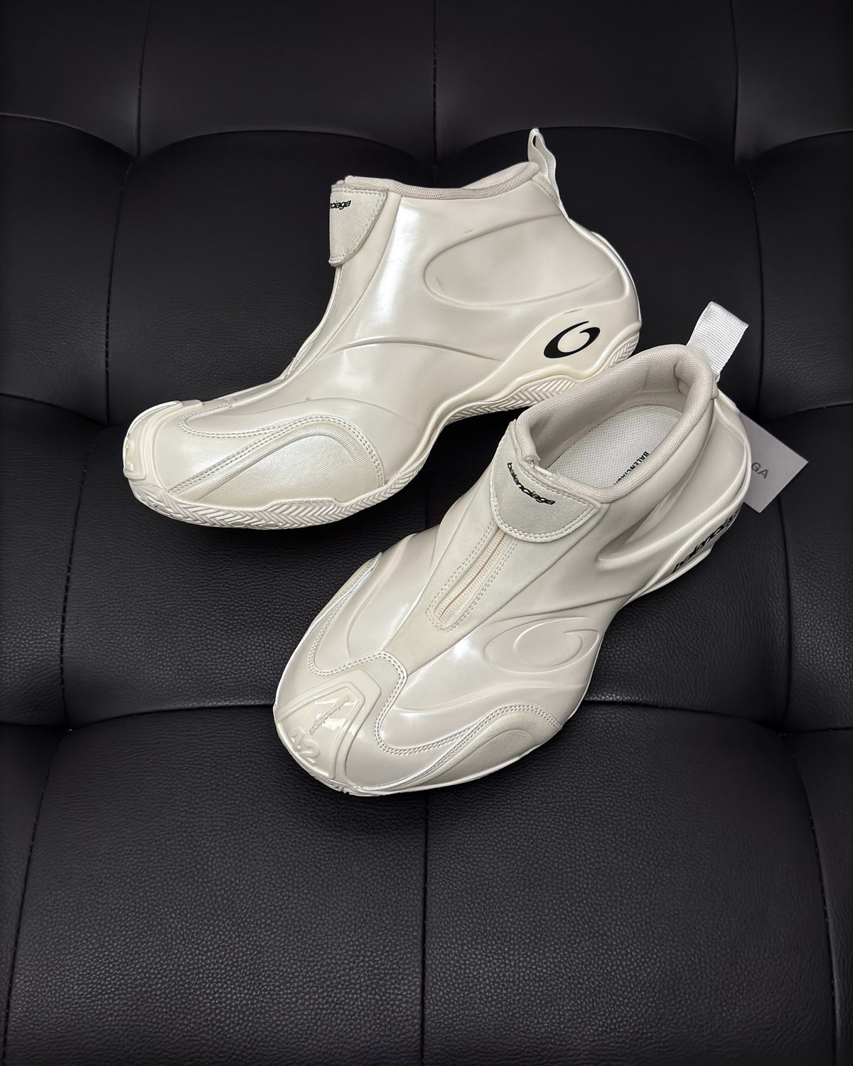 White and Black white Shoes