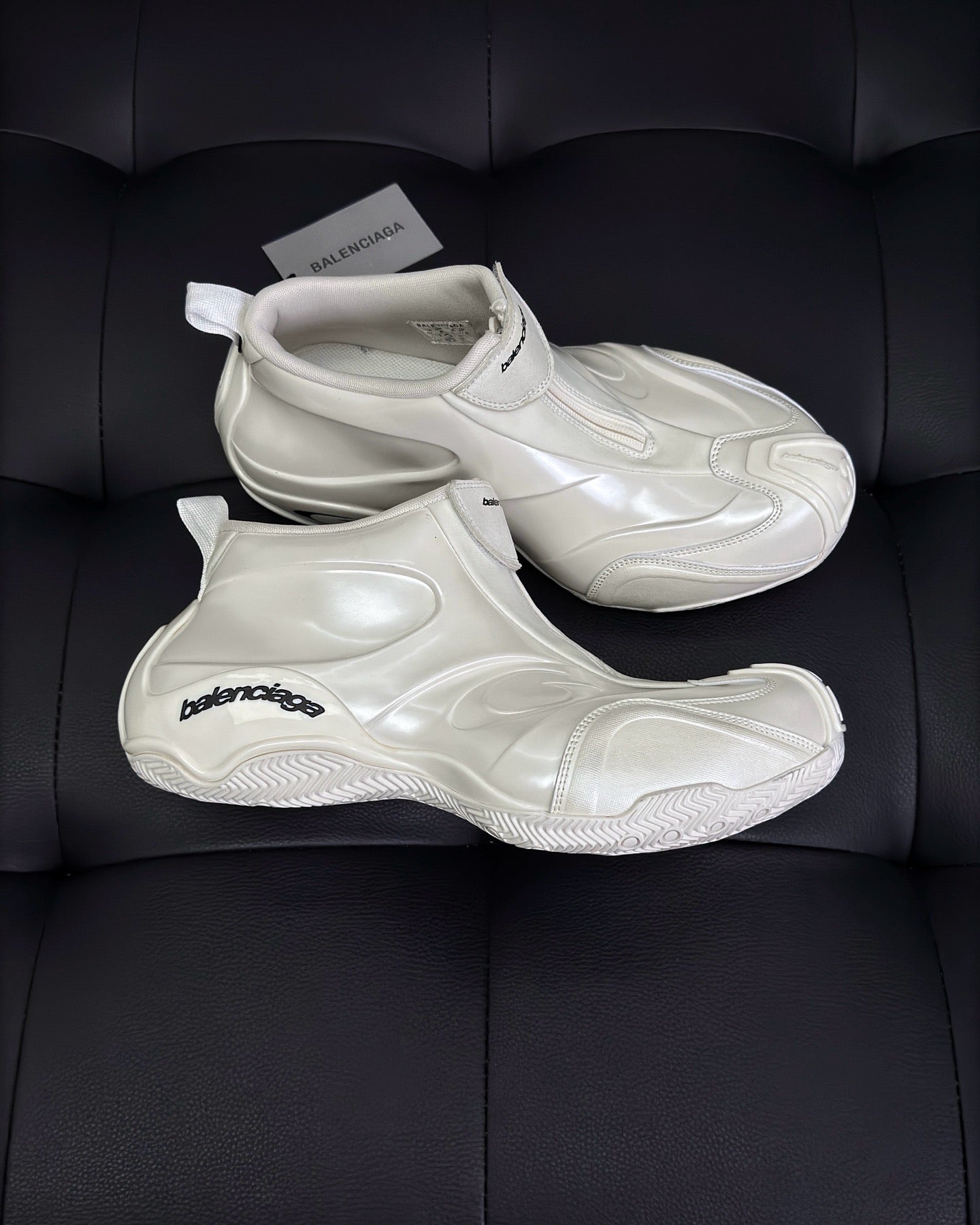 Black and White grey Shoes