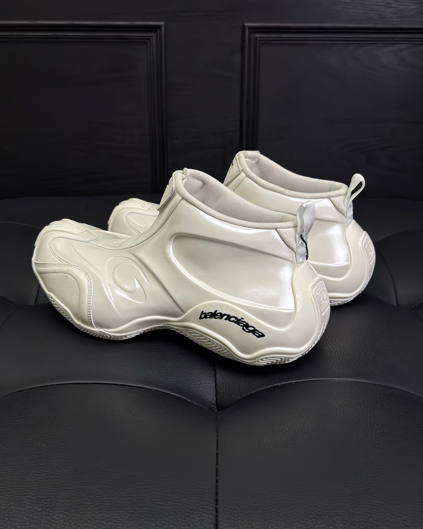 Black and White grey Shoes