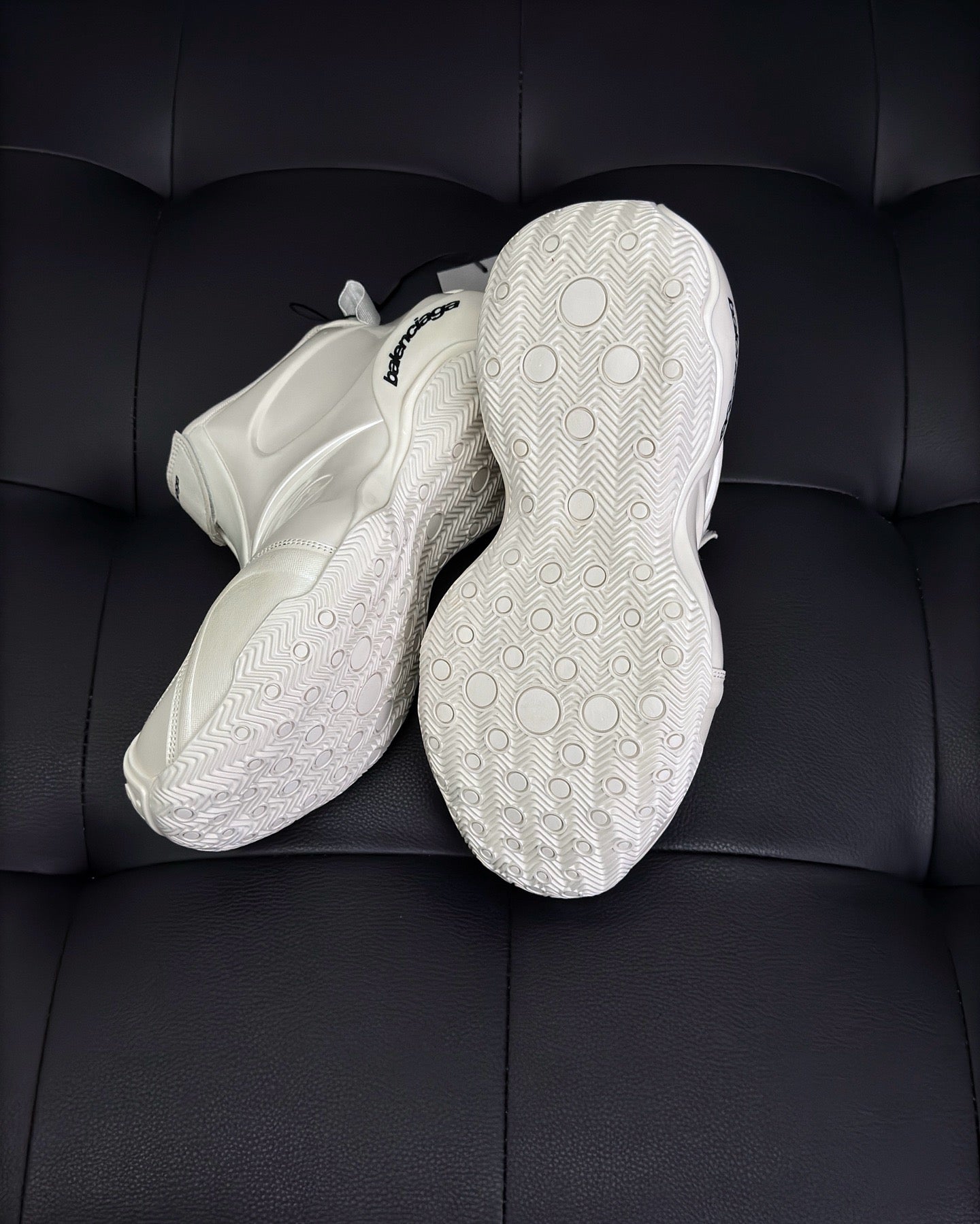 Black and White grey Shoes