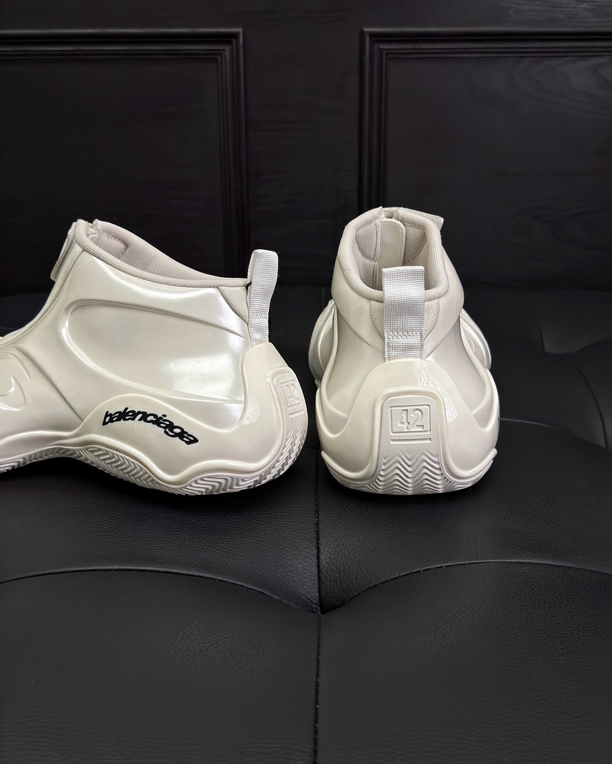 White and Black white Shoes