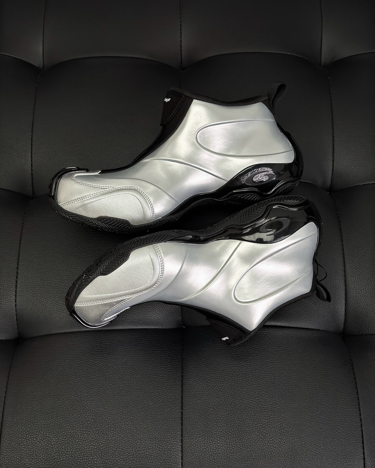 White and Black white Shoes