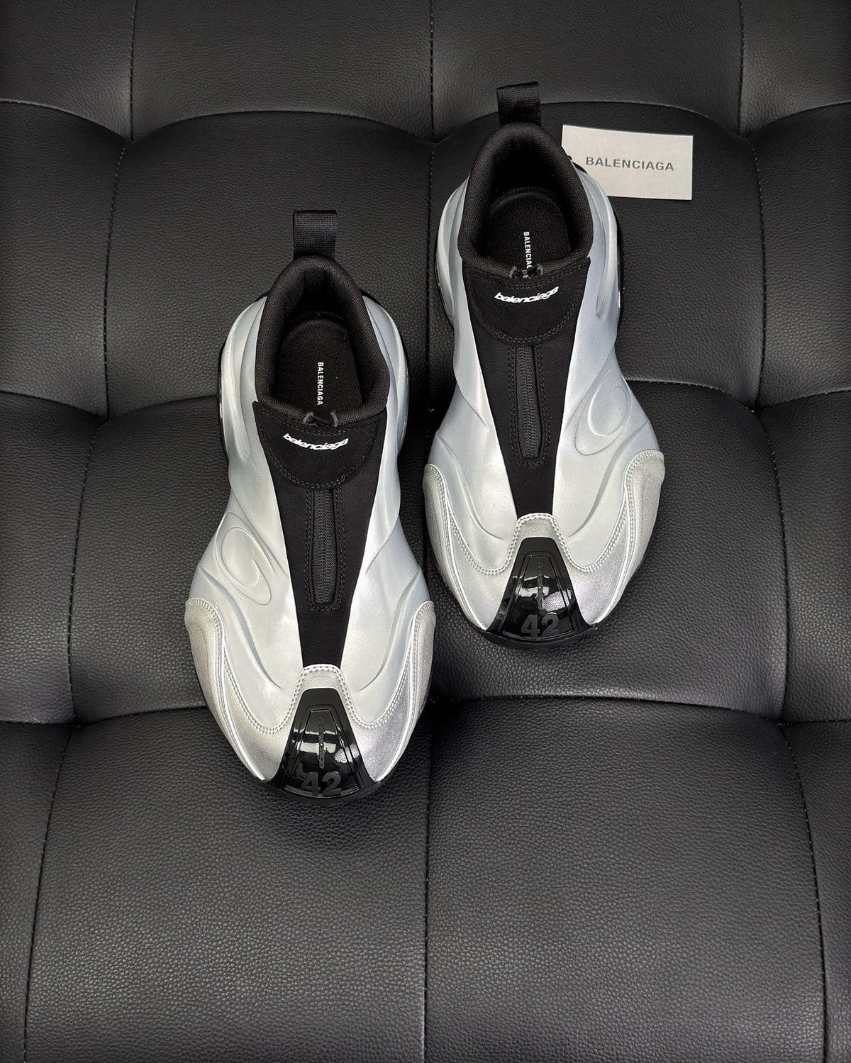 White and Black white Shoes