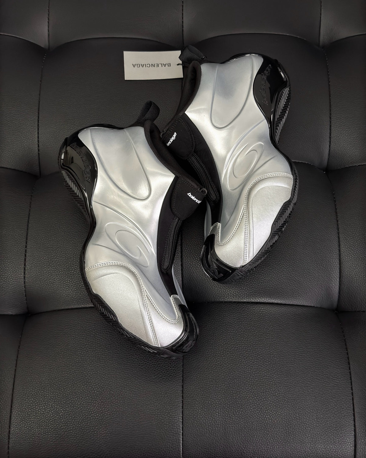 White and Black white Shoes