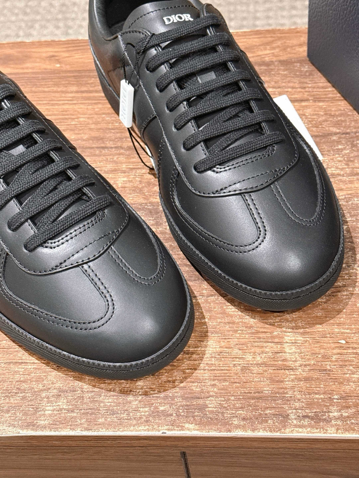 White and Black Shoes