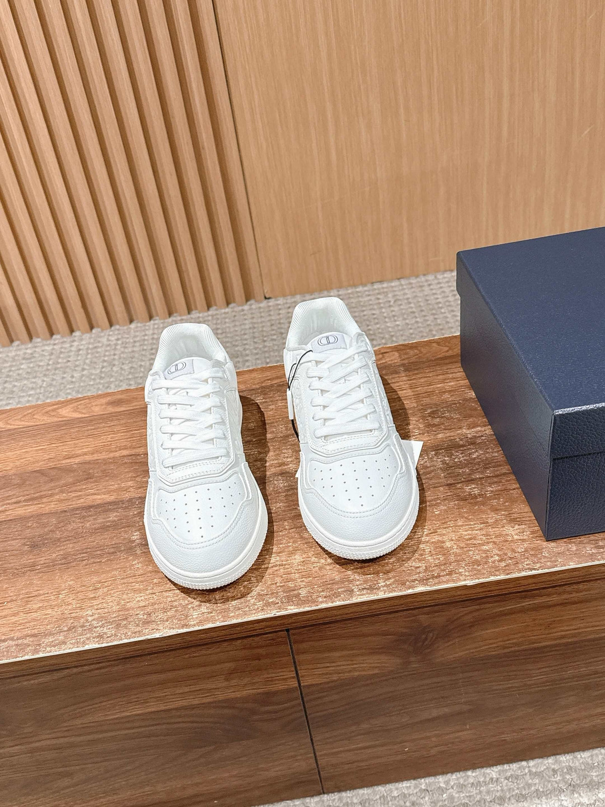White and Black Shoes