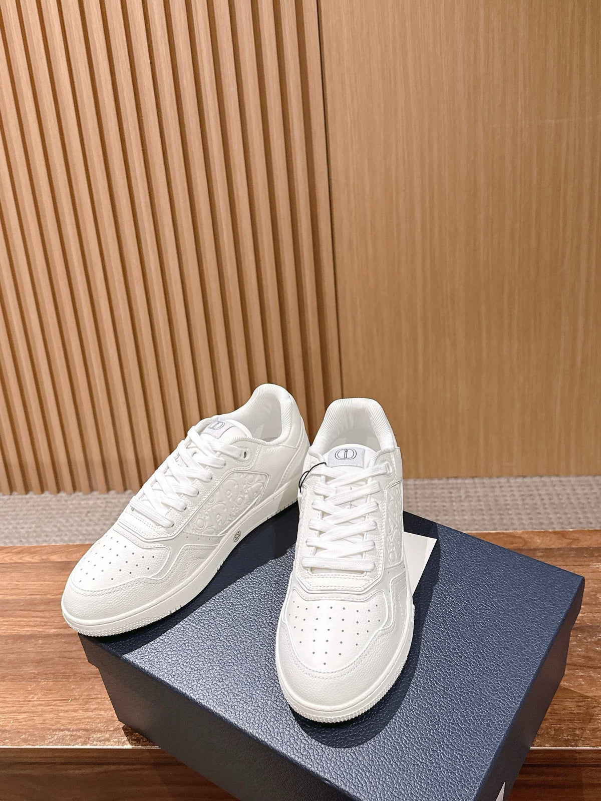 White and Black Shoes