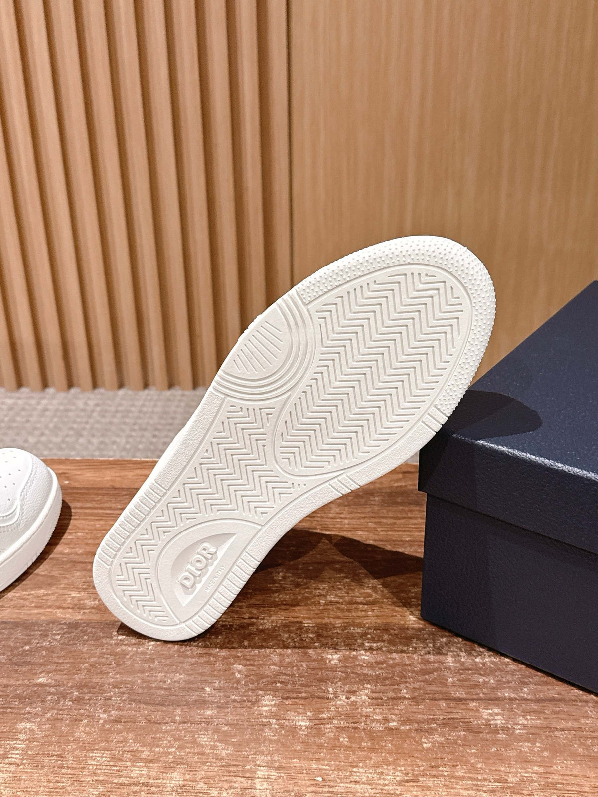 White and Black Shoes