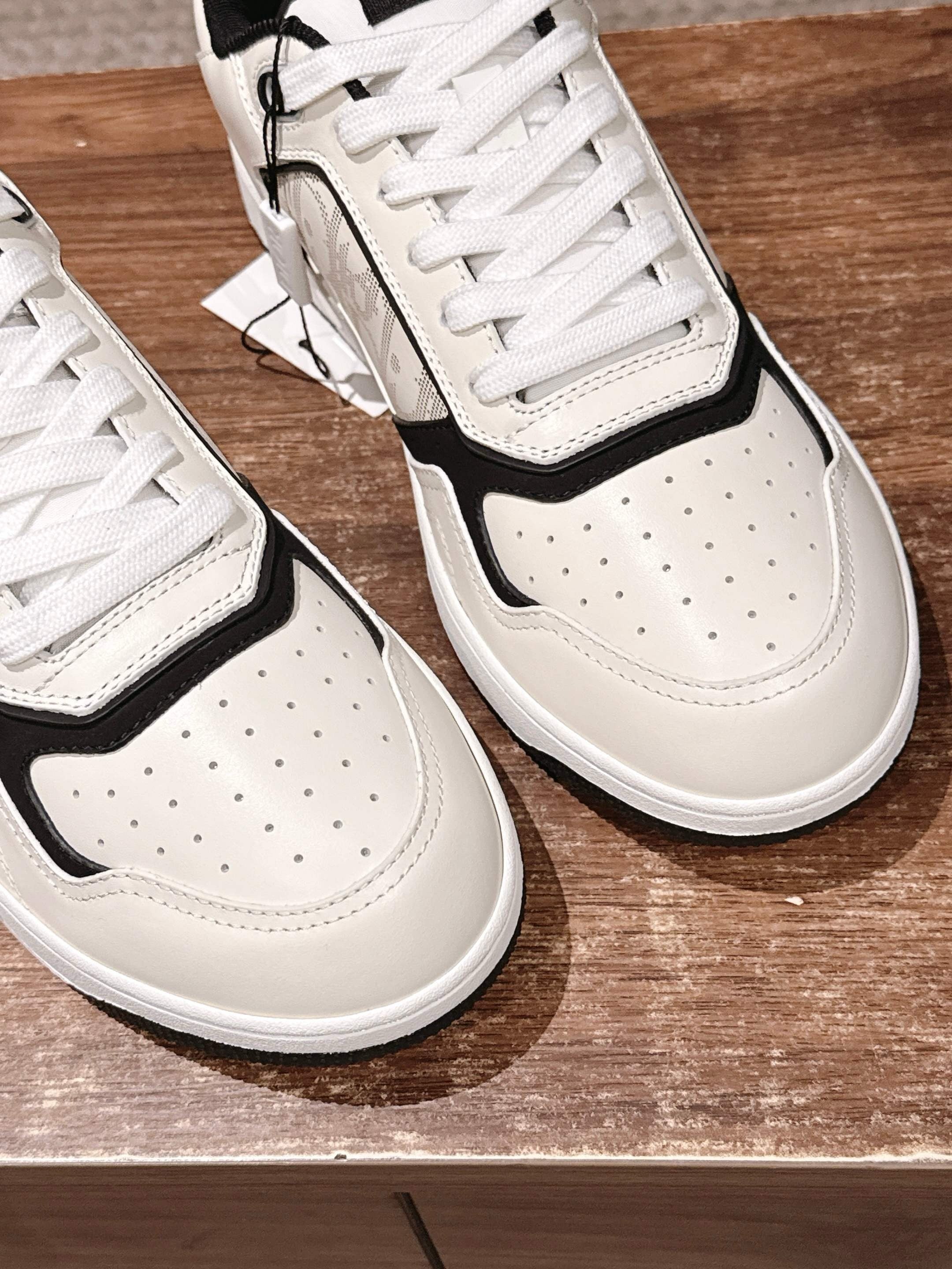 Black and White Shoes