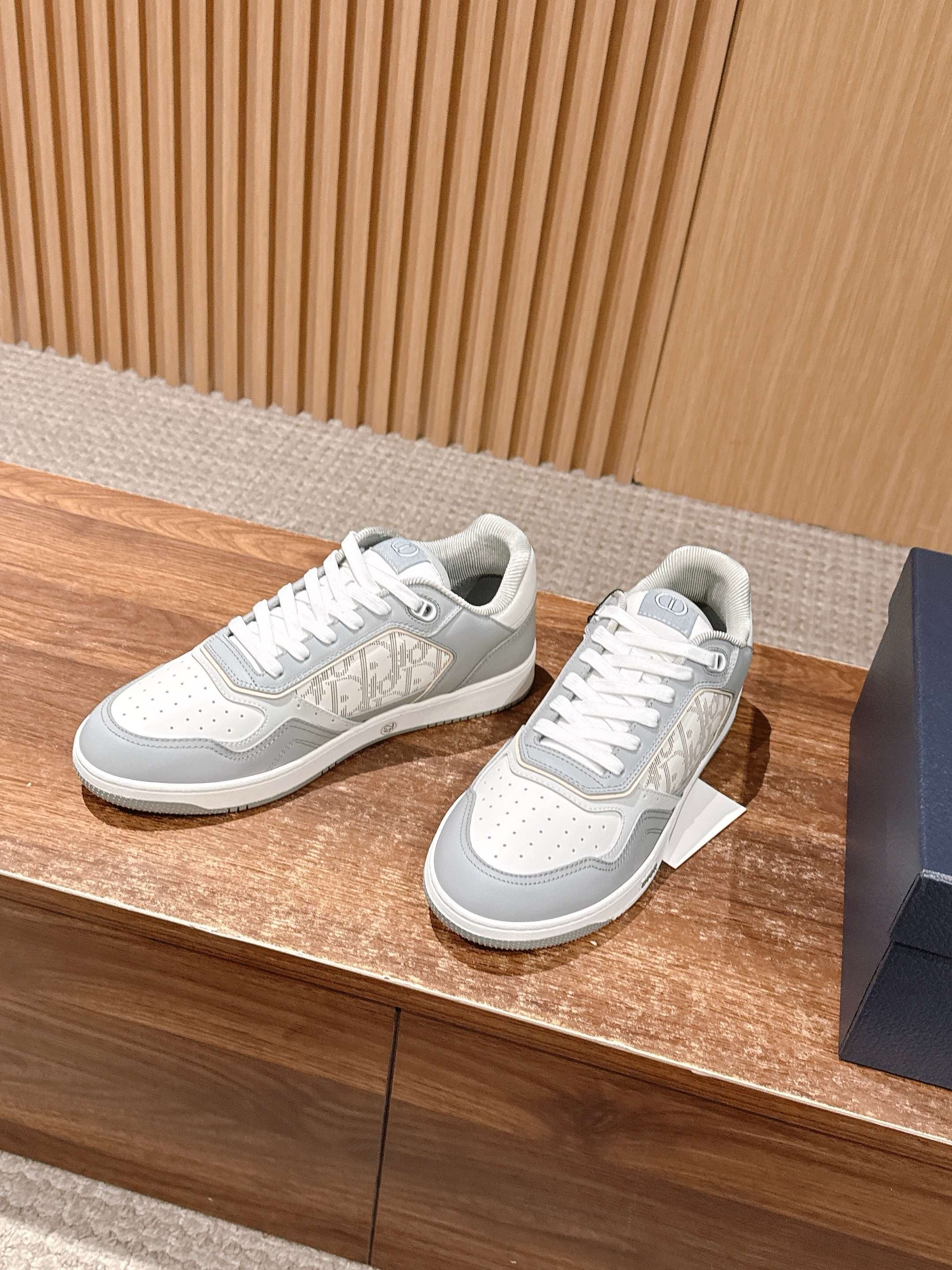 White grey and White Shoes