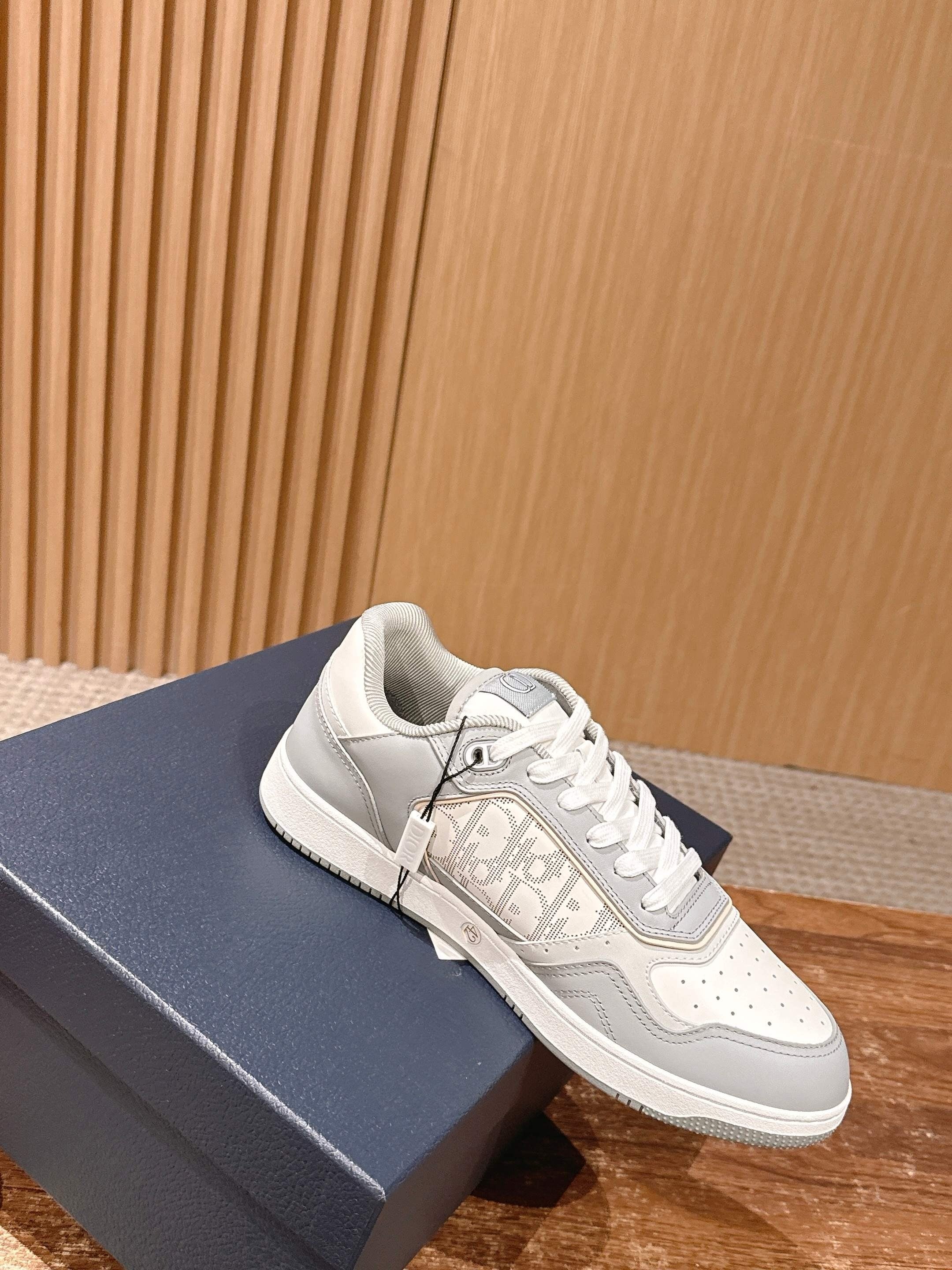 White and Grey Shoes