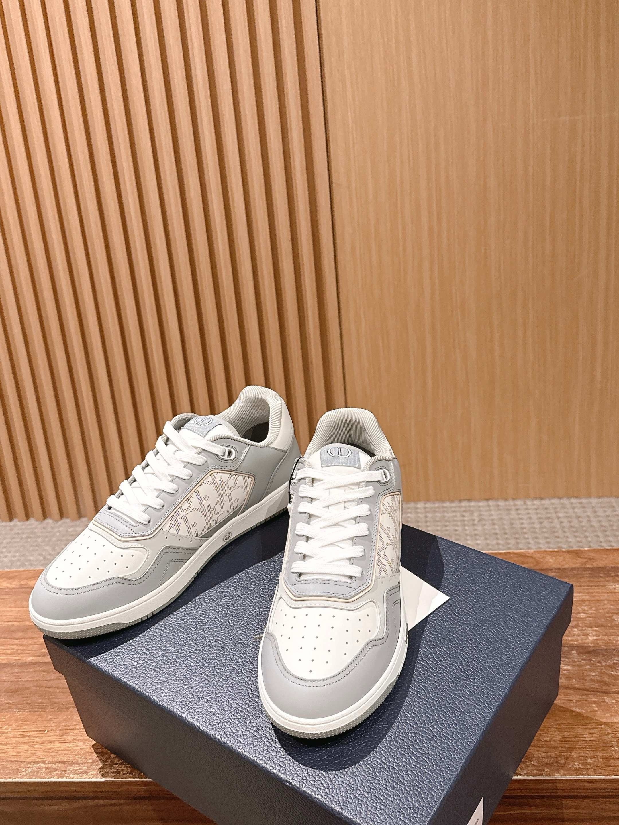 White and Grey Shoes