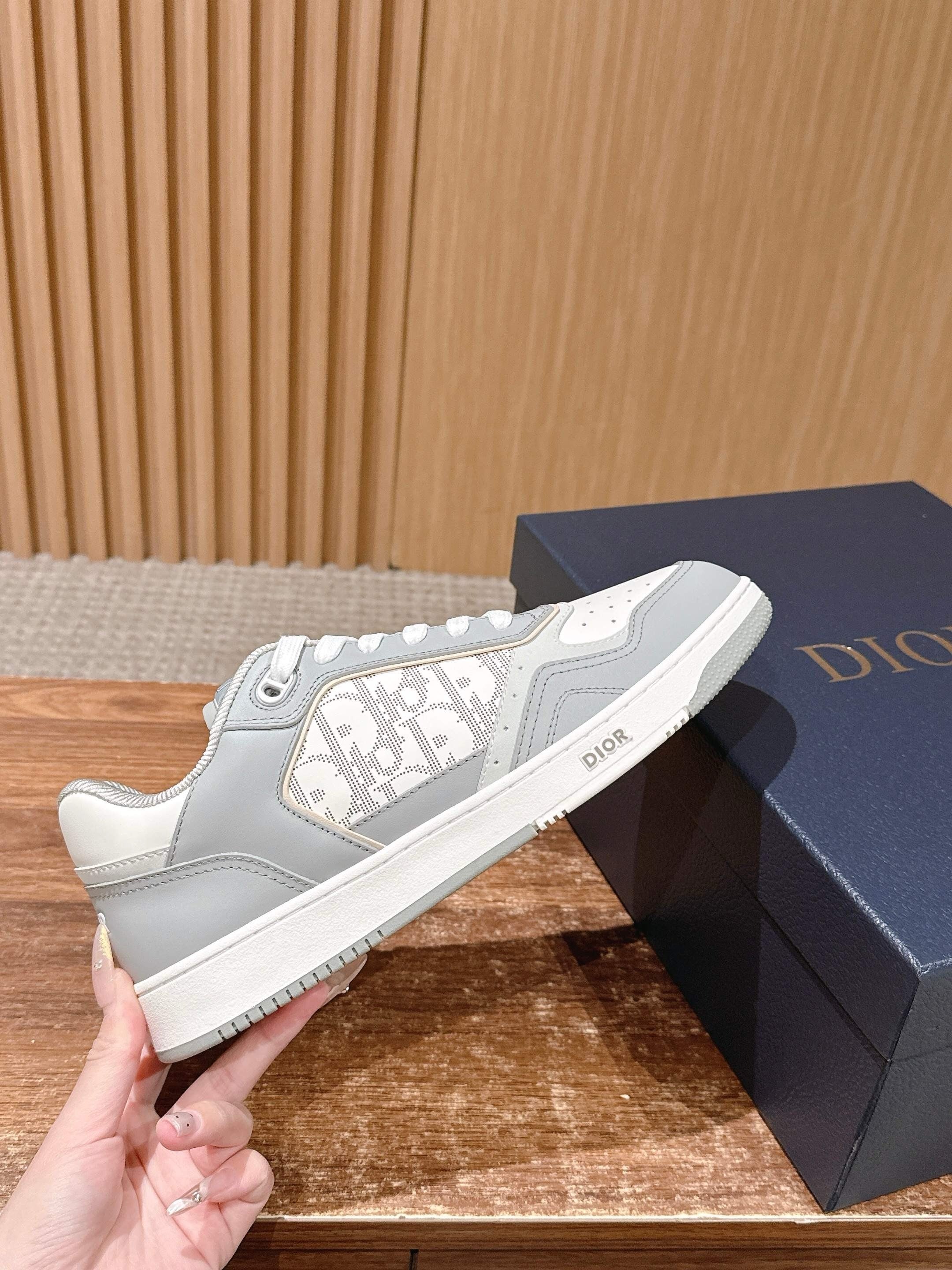 White and Grey Shoes