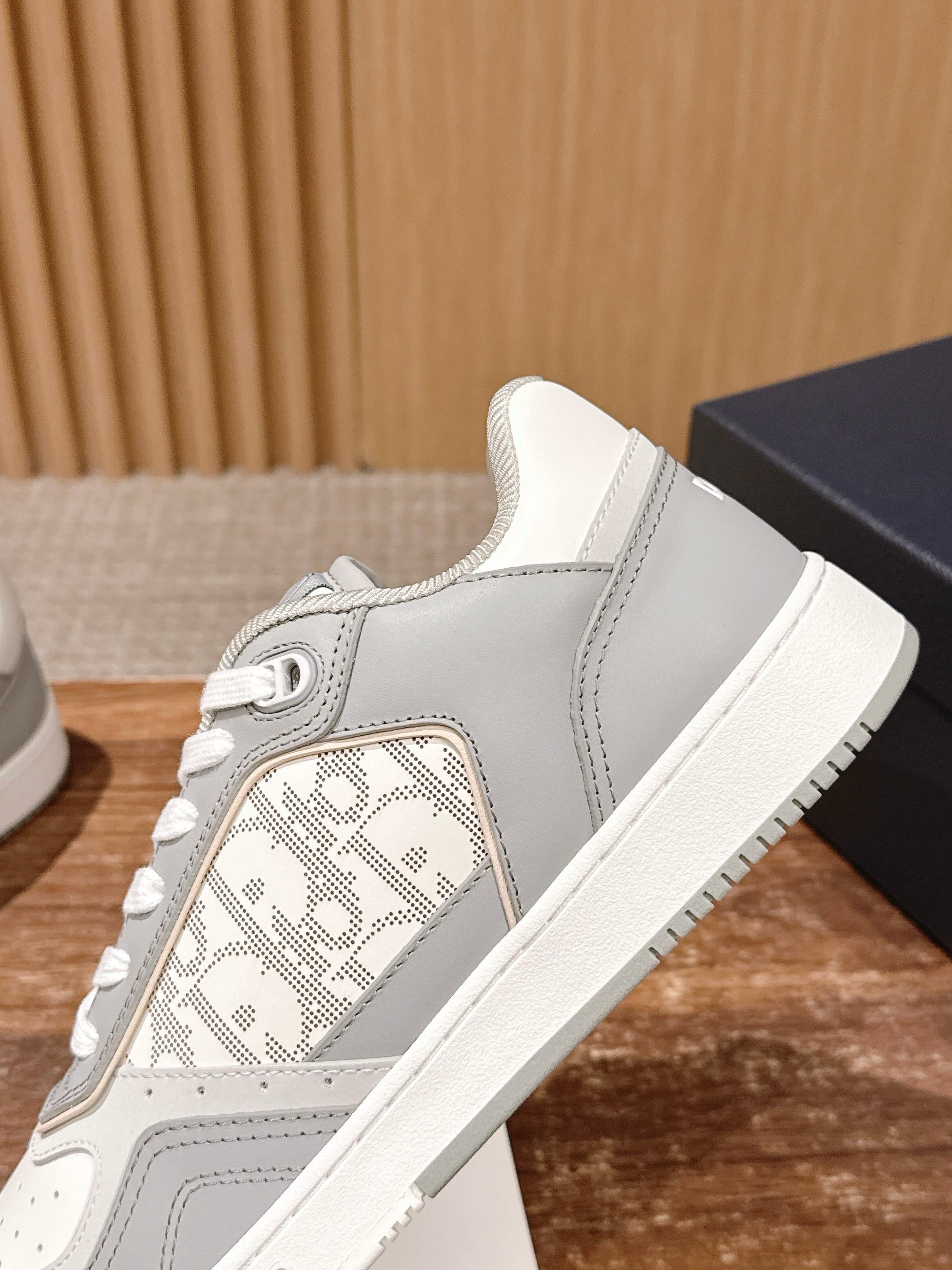 White and Grey Shoes