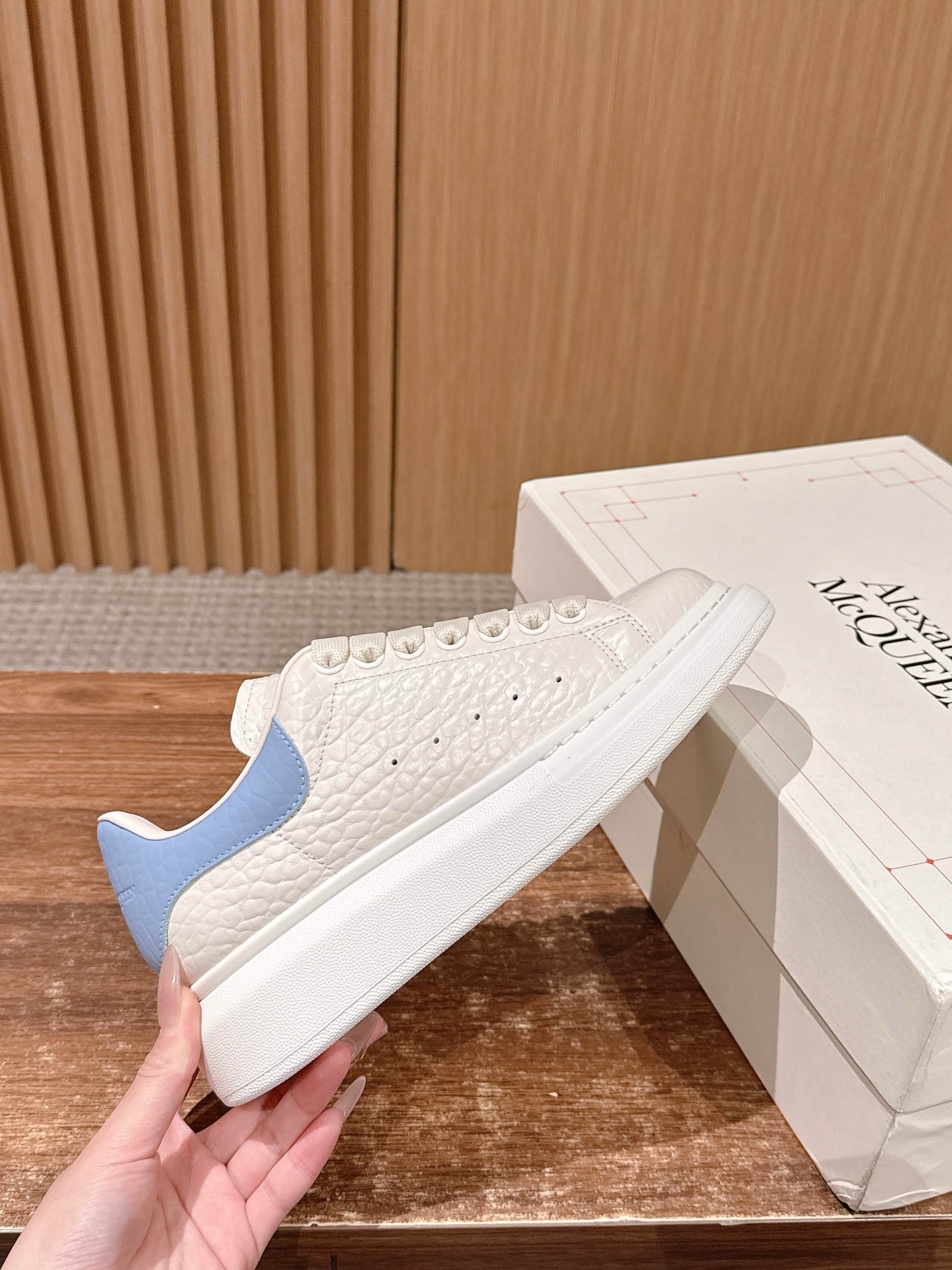 Blue white and Red white Shoes