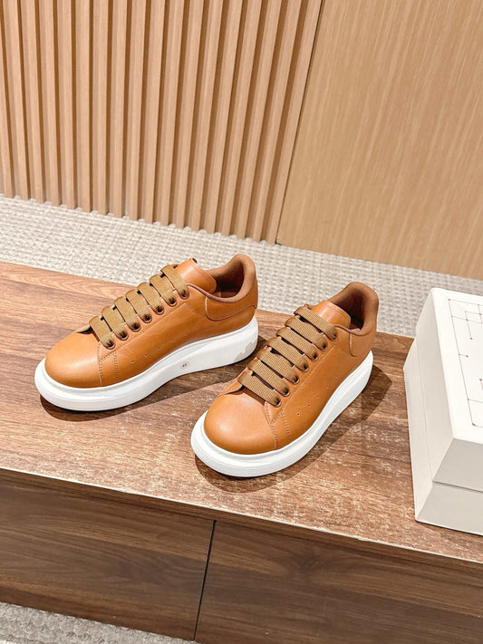 Brown white Shoes