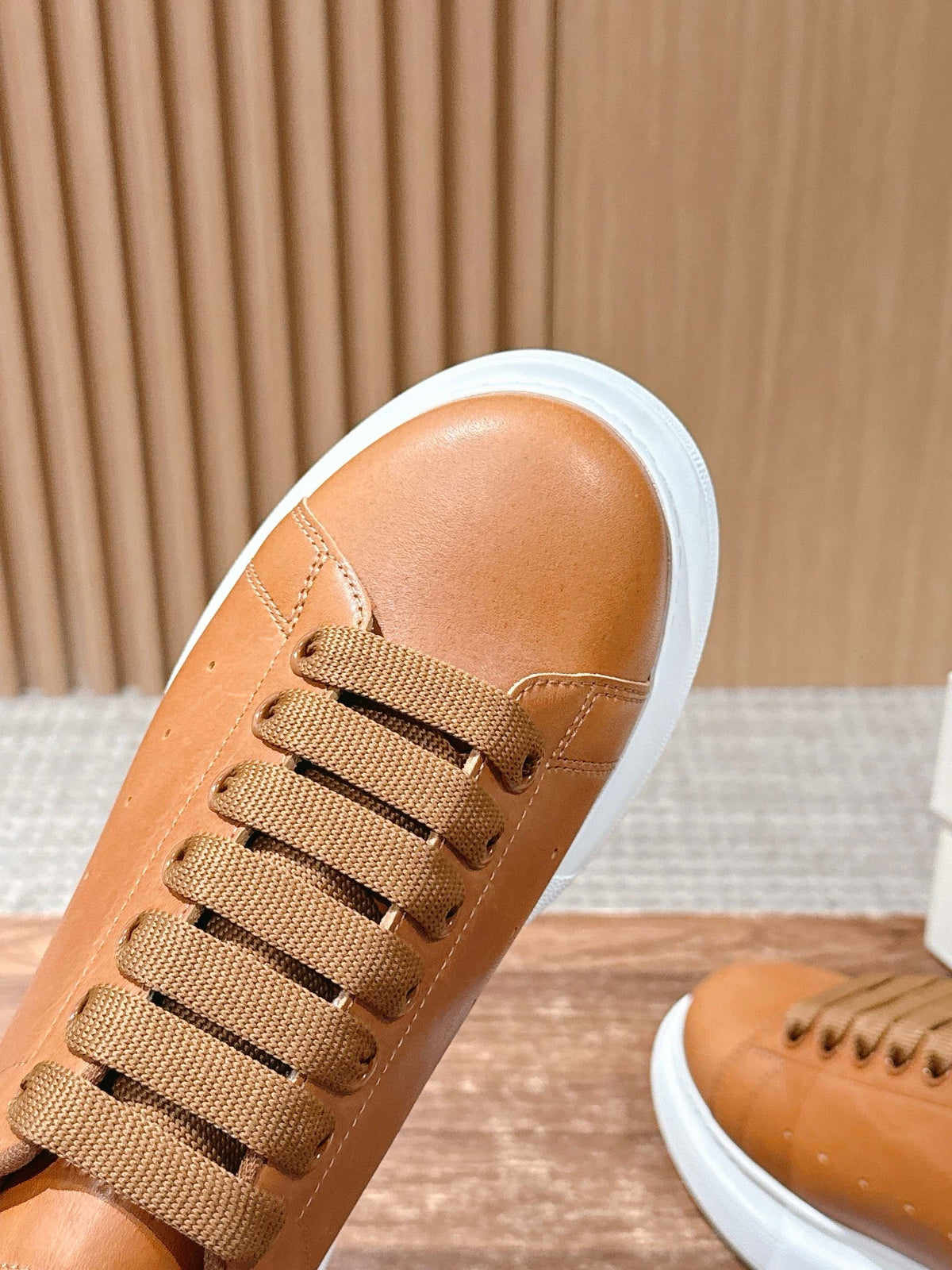 Brown white Shoes