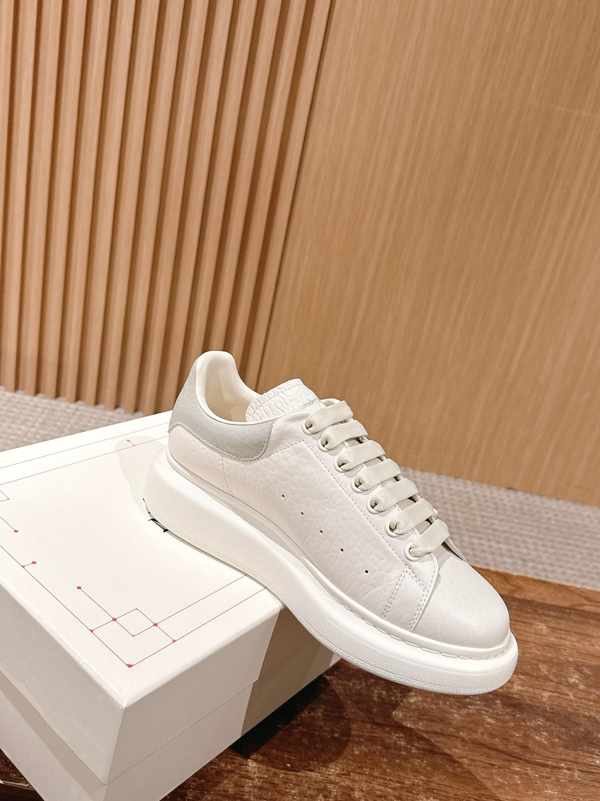 White and Black Shoes