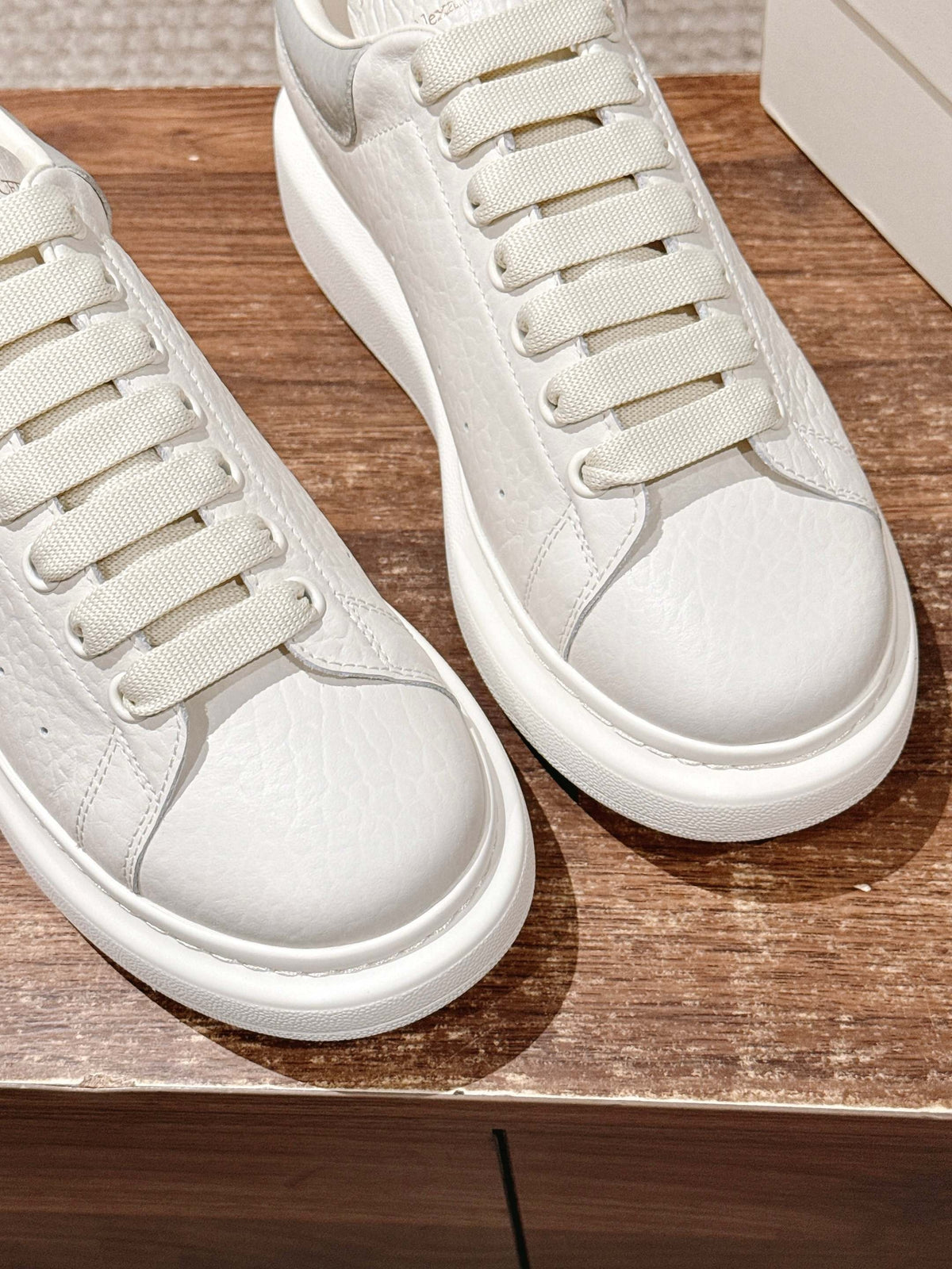 White and Black Shoes