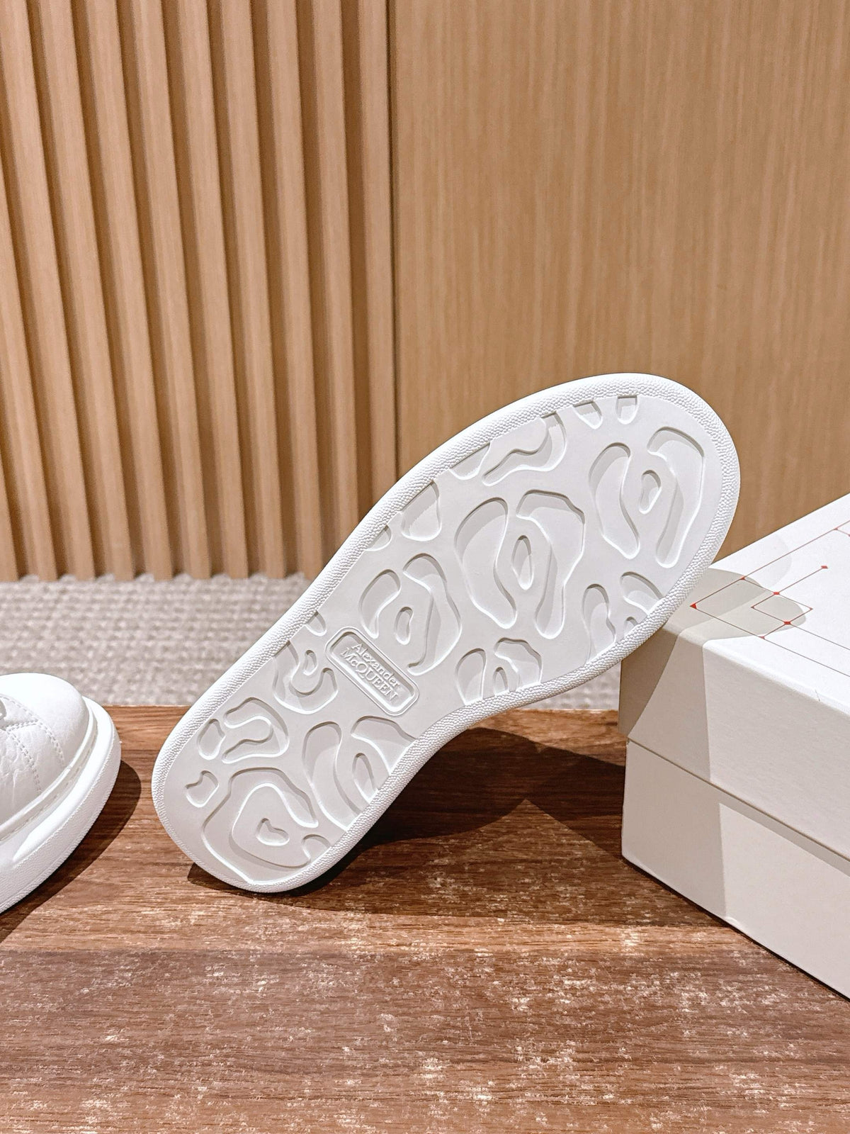 White and Black Shoes