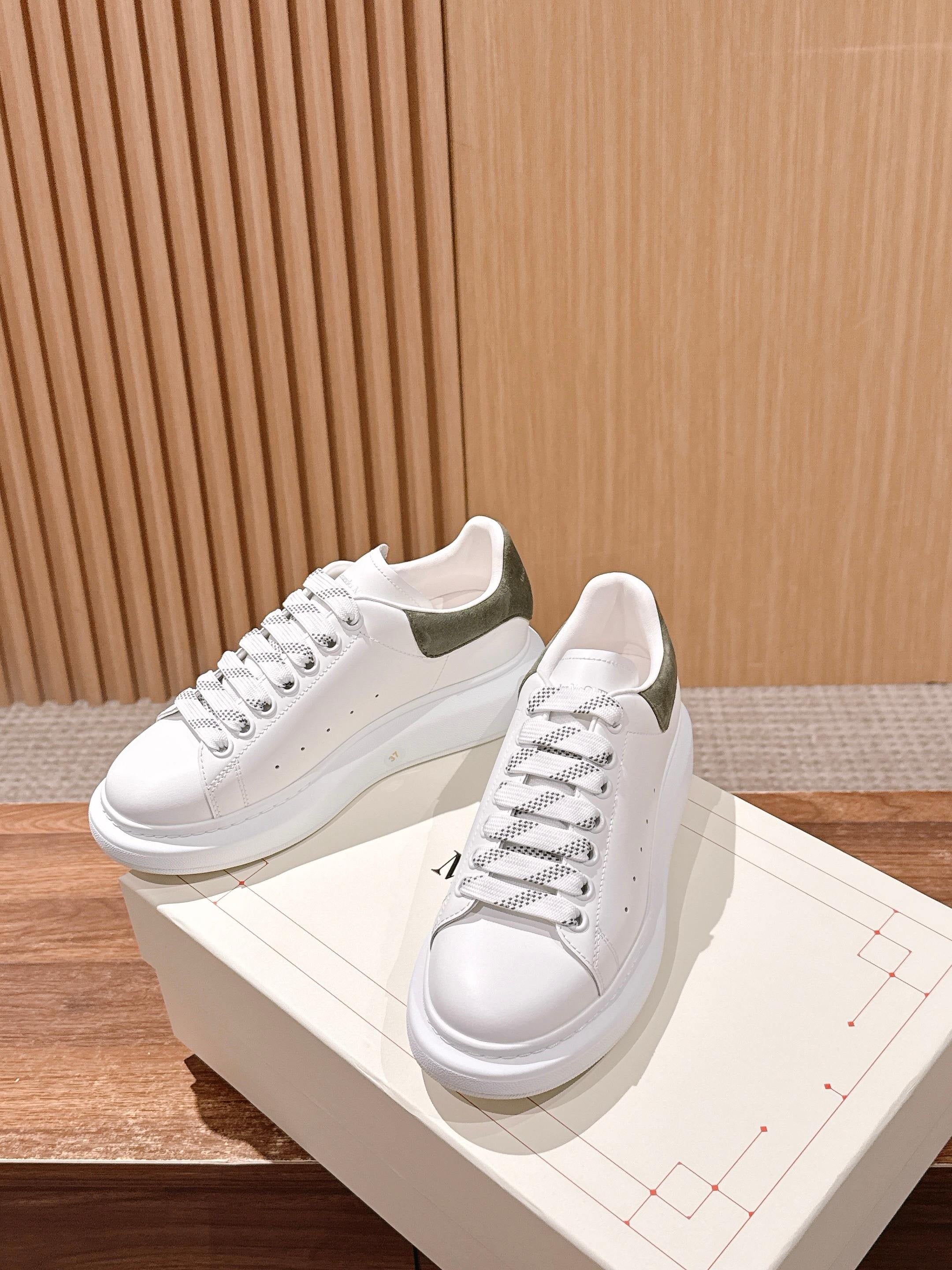 White olive green Shoes